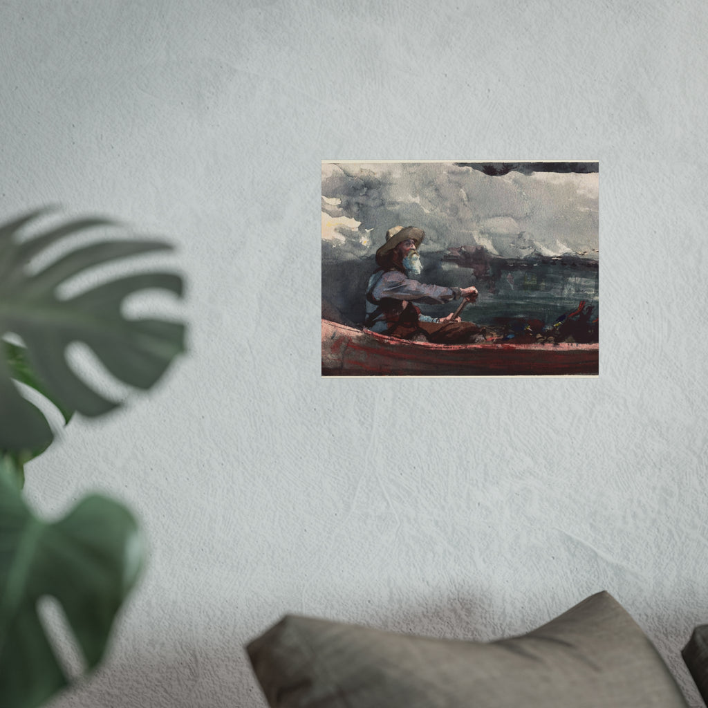 Winslow Homer - Adirondacks Guide | Fine Art Poster