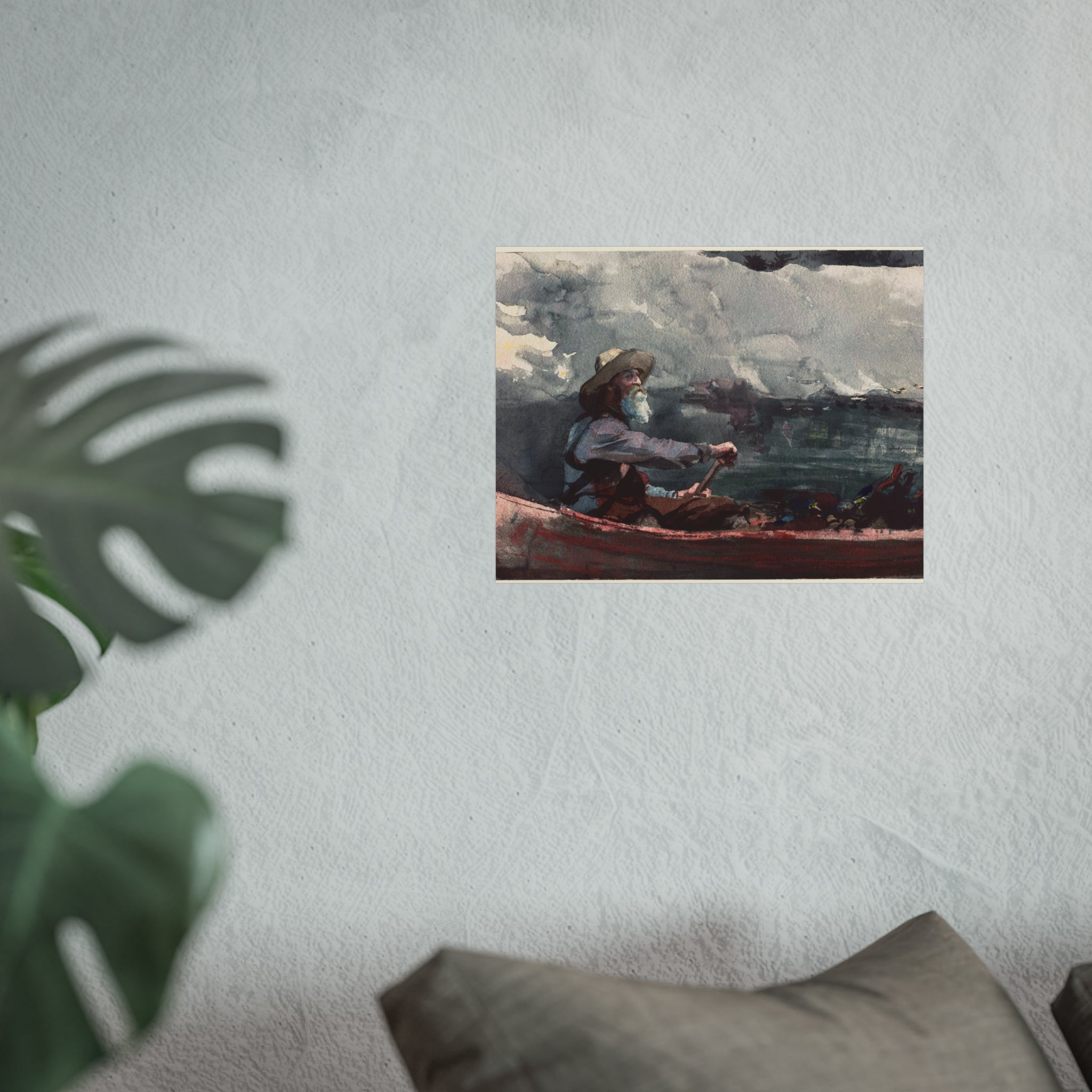 Winslow Homer - Adirondacks Guide | Fine Art Poster