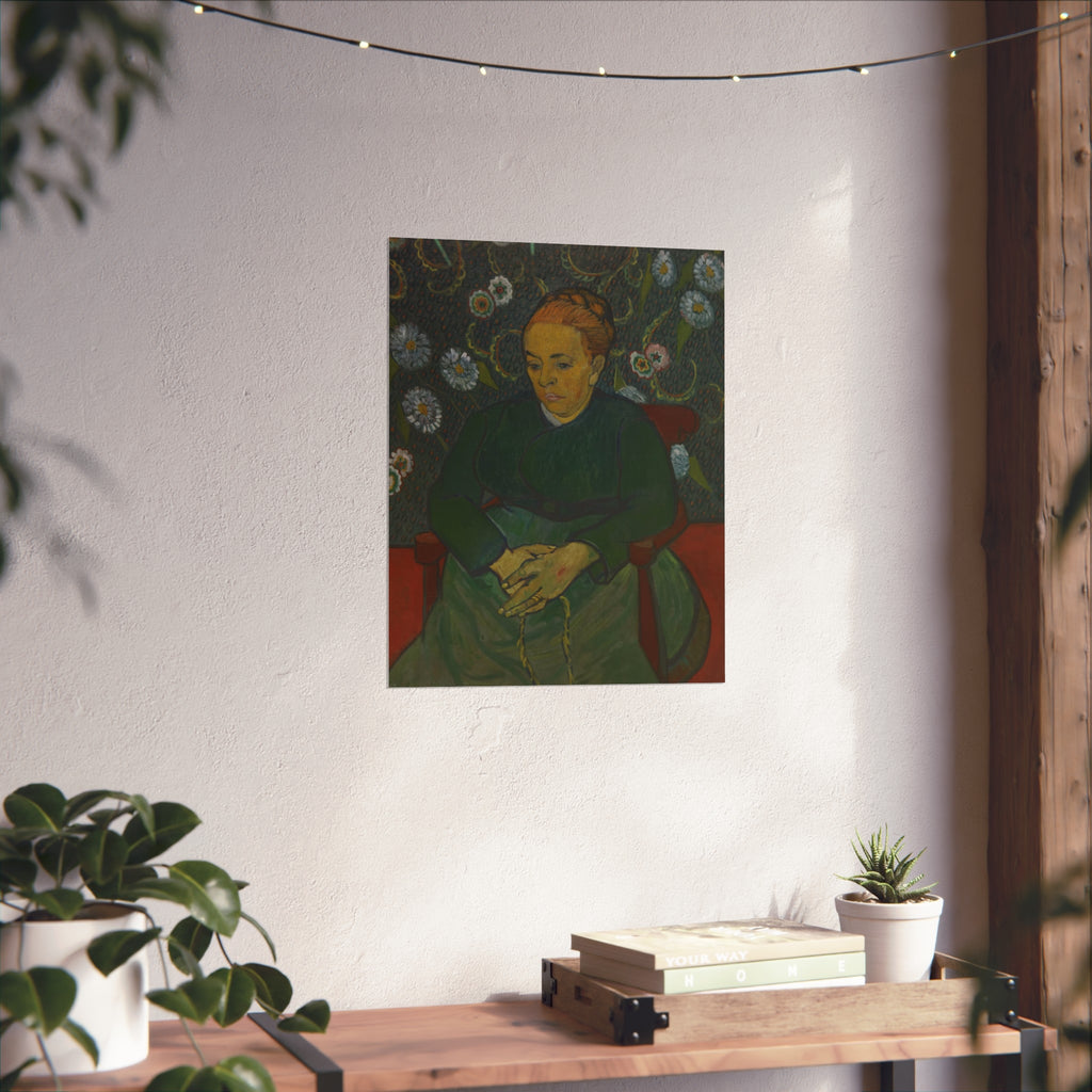Vincent van Gogh - La Berceuse (Madame Roulin) | Fine Art Poster