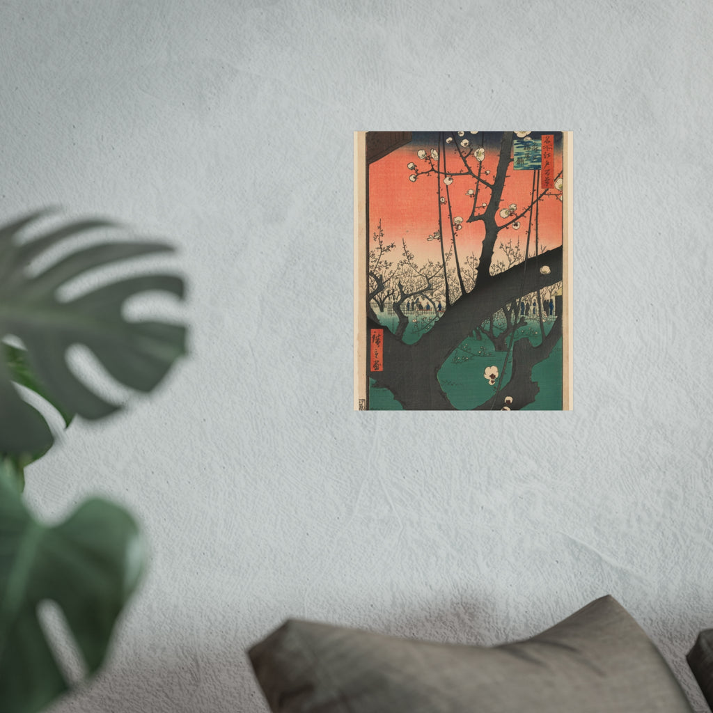 Utagawa Hiroshige - Plum Garden at Kameido | Fine Art Poster