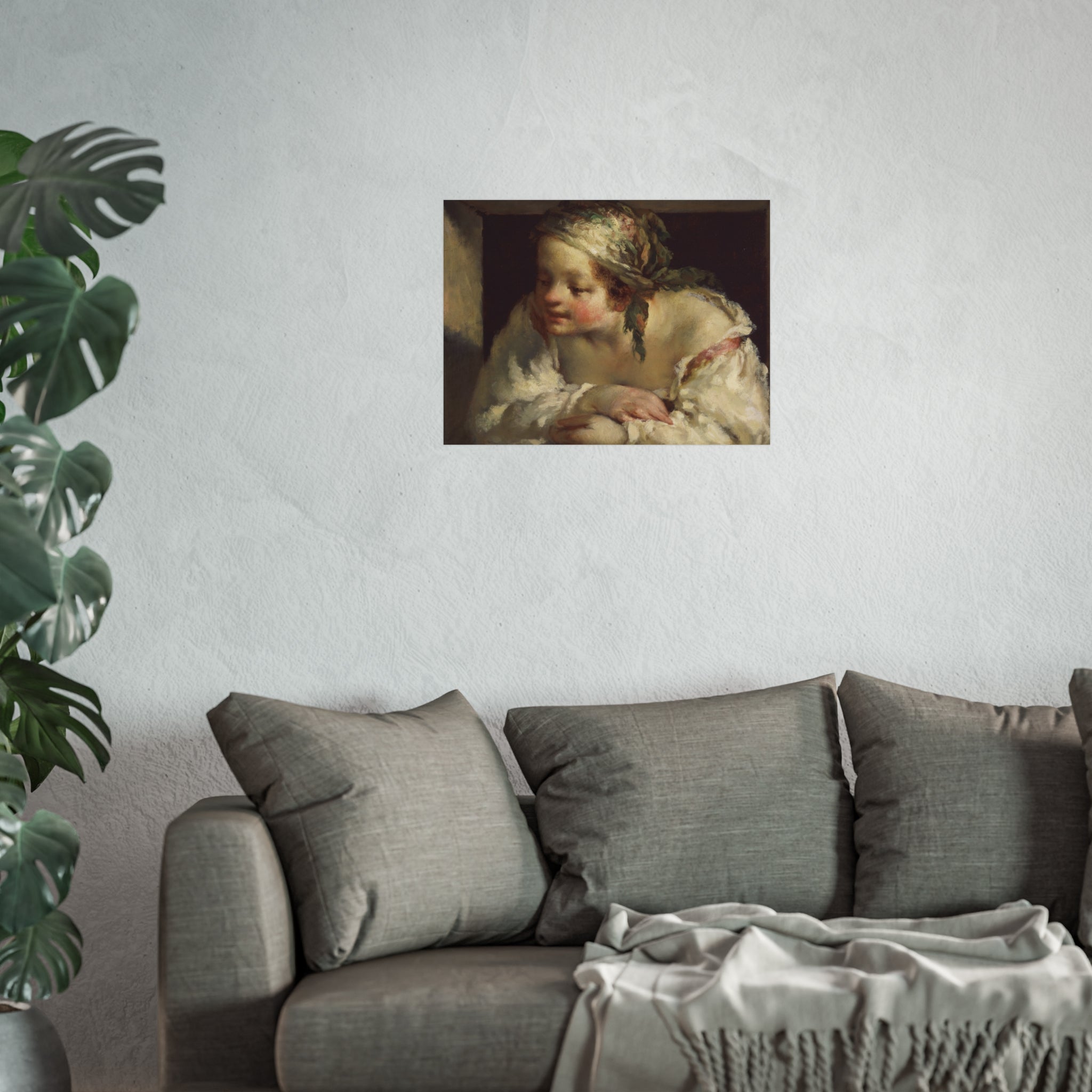 Jean François Millet - Young Woman | Fine Art Poster