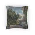Claude Monet - The Artist's House at Argenteuil | Woven Pillow