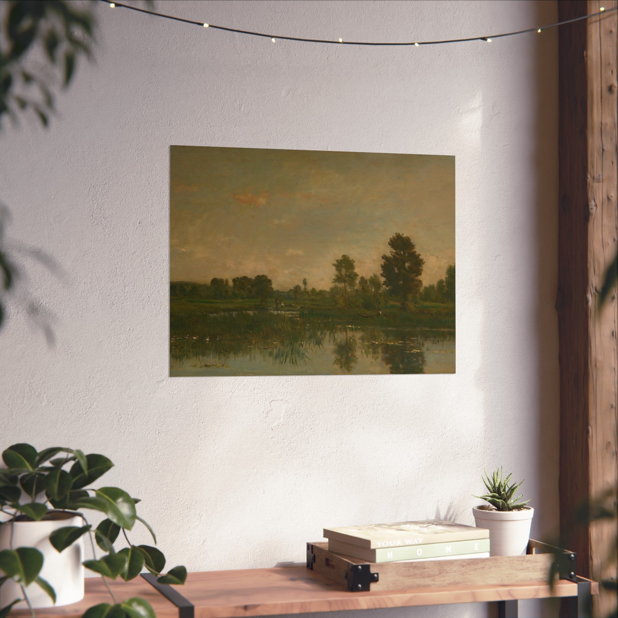 Charles François Daubigny - The Marsh | Fine Art Poster