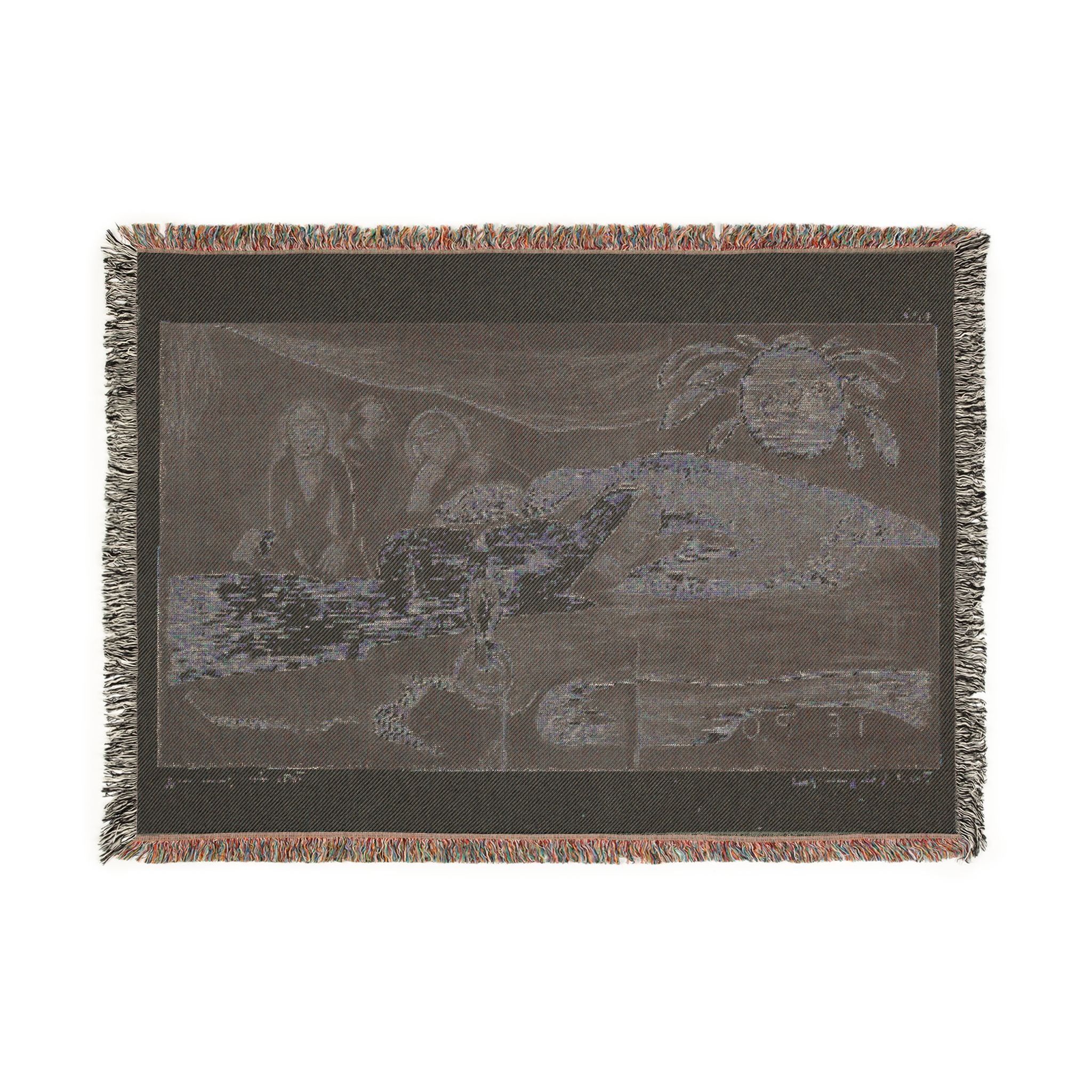 Paul Gauguin - Te po (The Night), from the Noa Noa Suite | Woven Tapestry Blanket