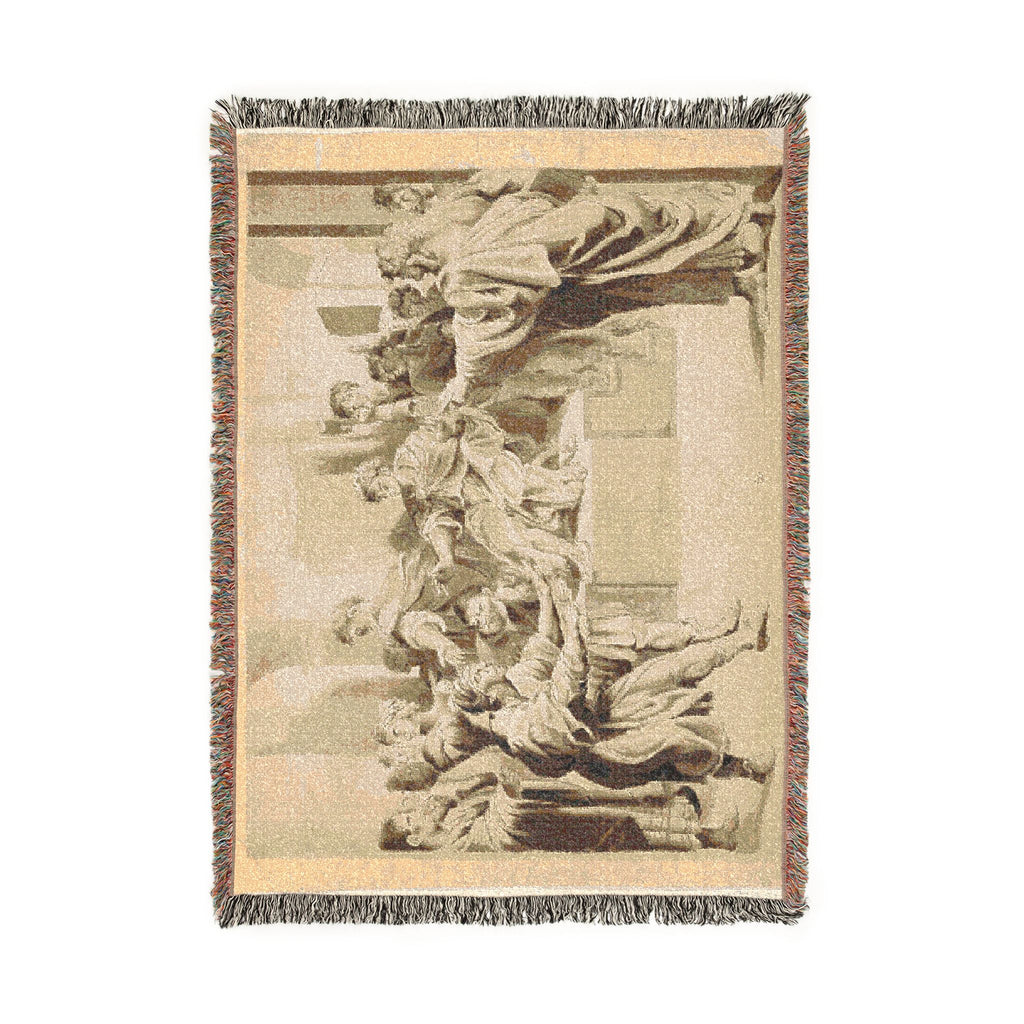 John Constable - Blinding of Elymas | Woven Tapestry Blanket