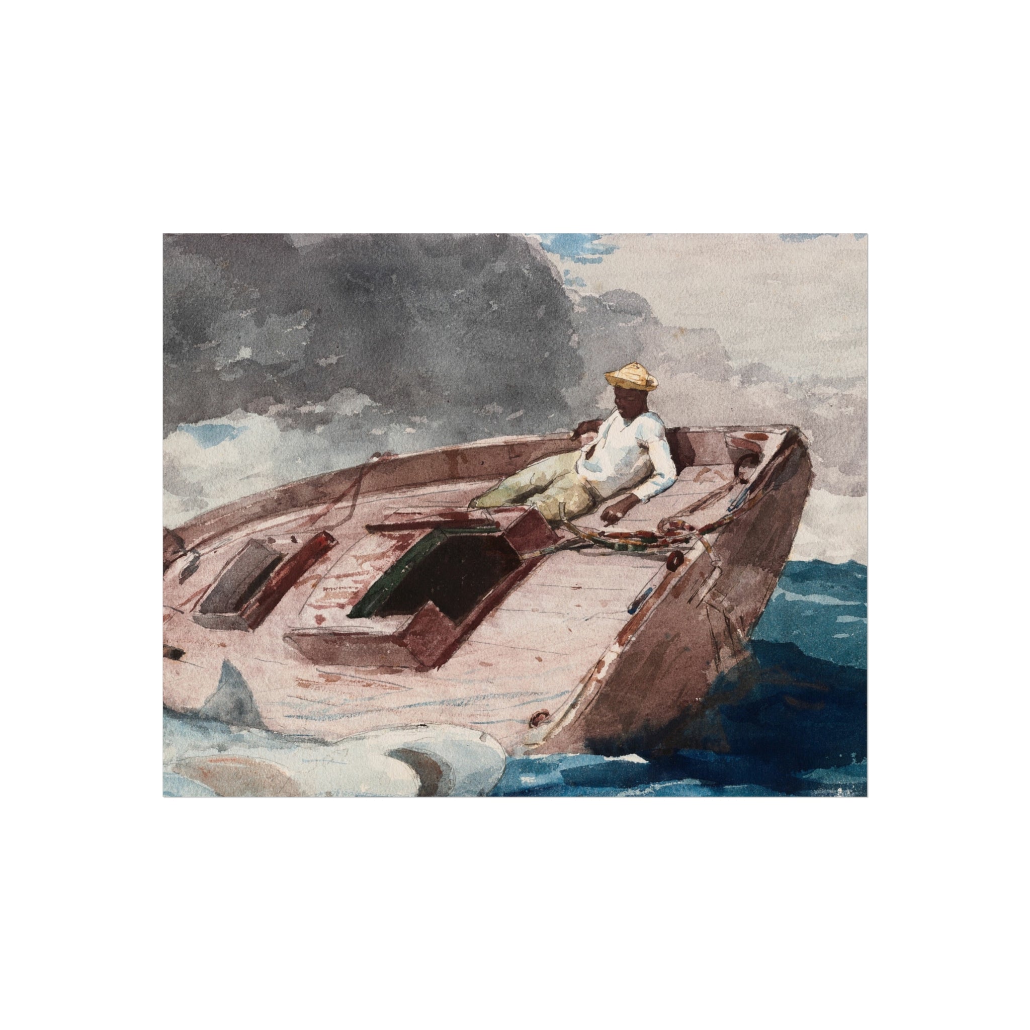 The Gulf Stream Winslow Homer Fine Art Poster
