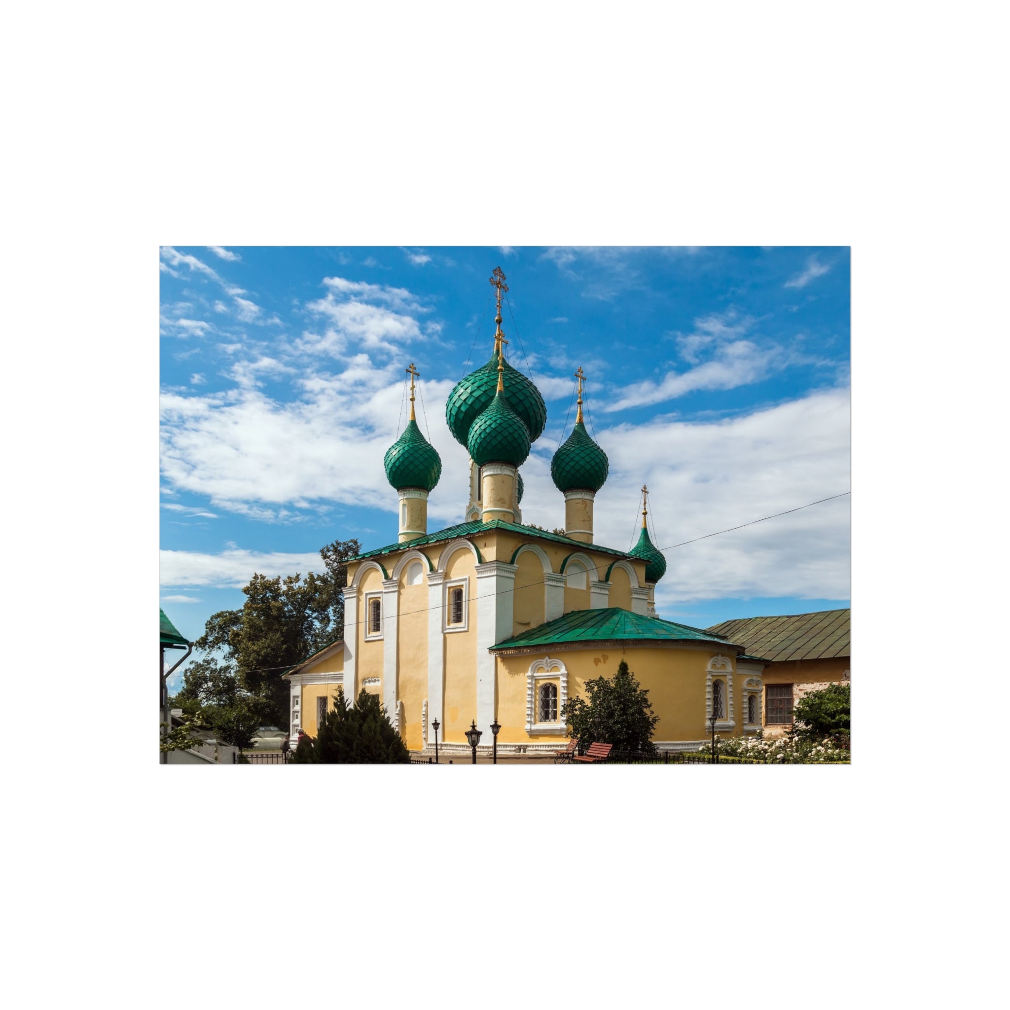 Church of the Beheading of Saint John the Baptist Alekseyevsky Monastery Uglich 2023-07-22 7452 | Fine Art Poster