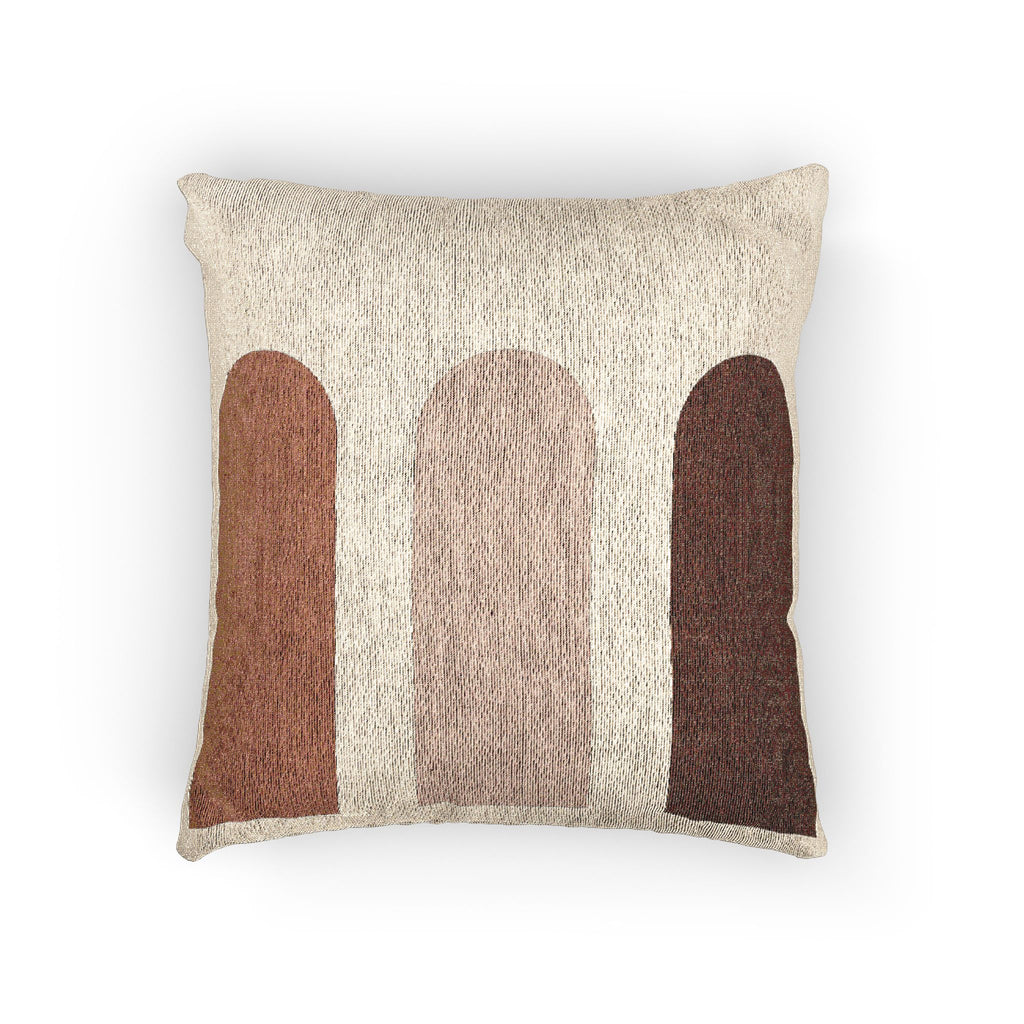 Kiln Three Doorways Woven Pillow