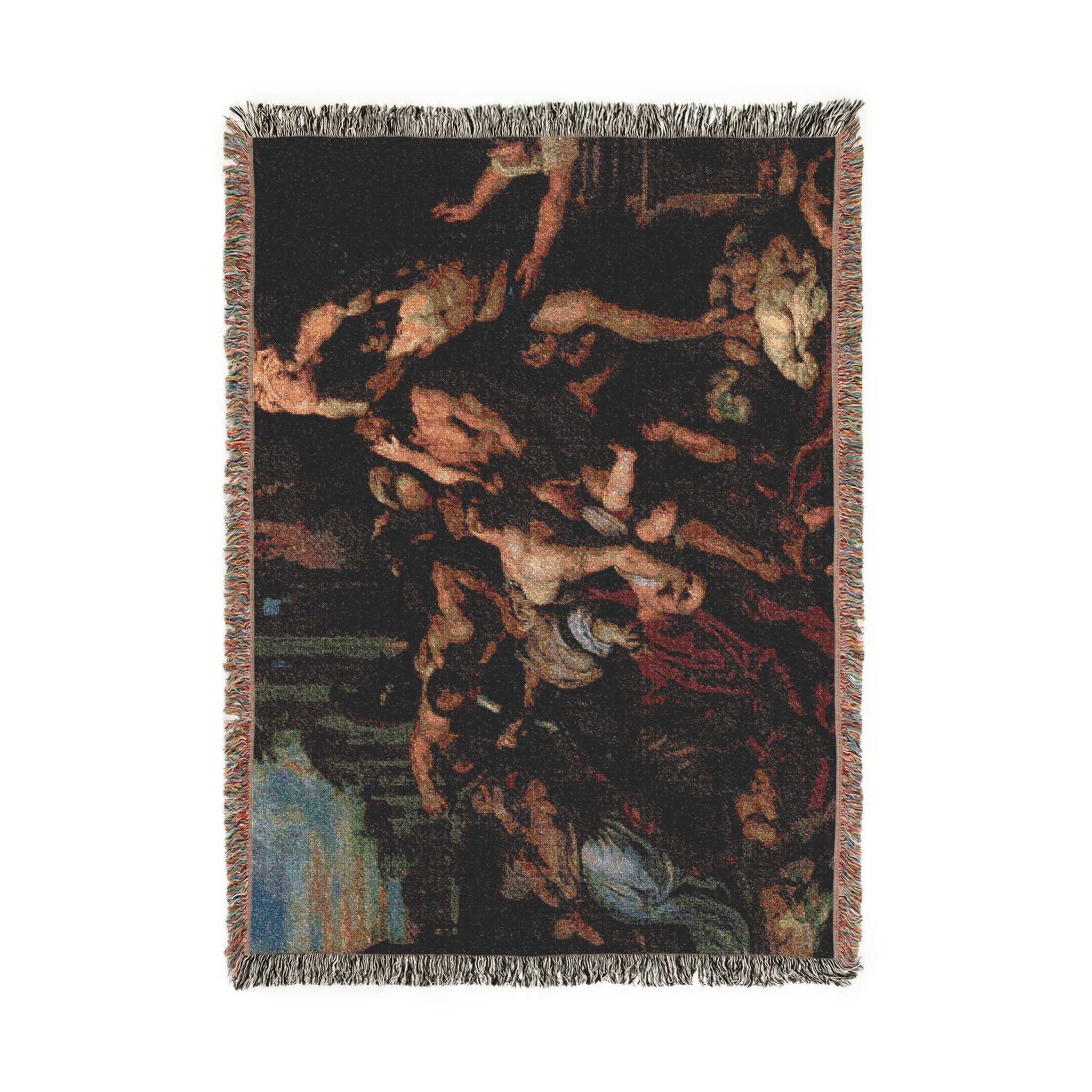 Peter Paul Rubens Massacre of the Innocents | Woven Tapestry Blanket