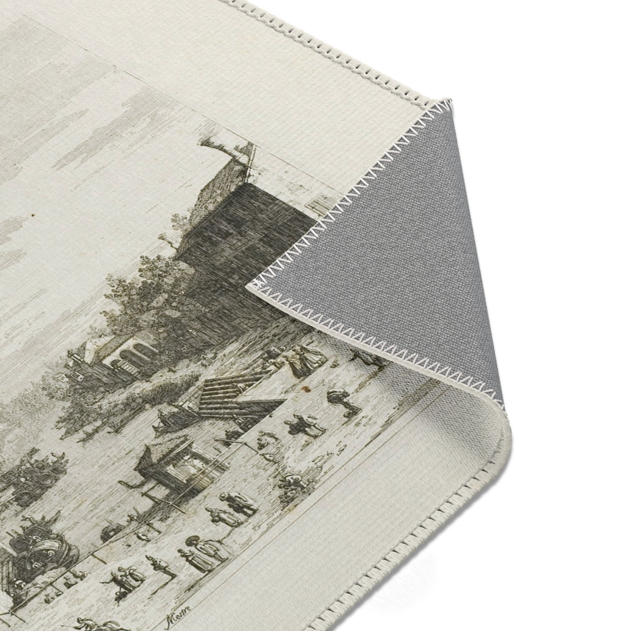 Canaletto - Mestre, from Vedute | Area Rug