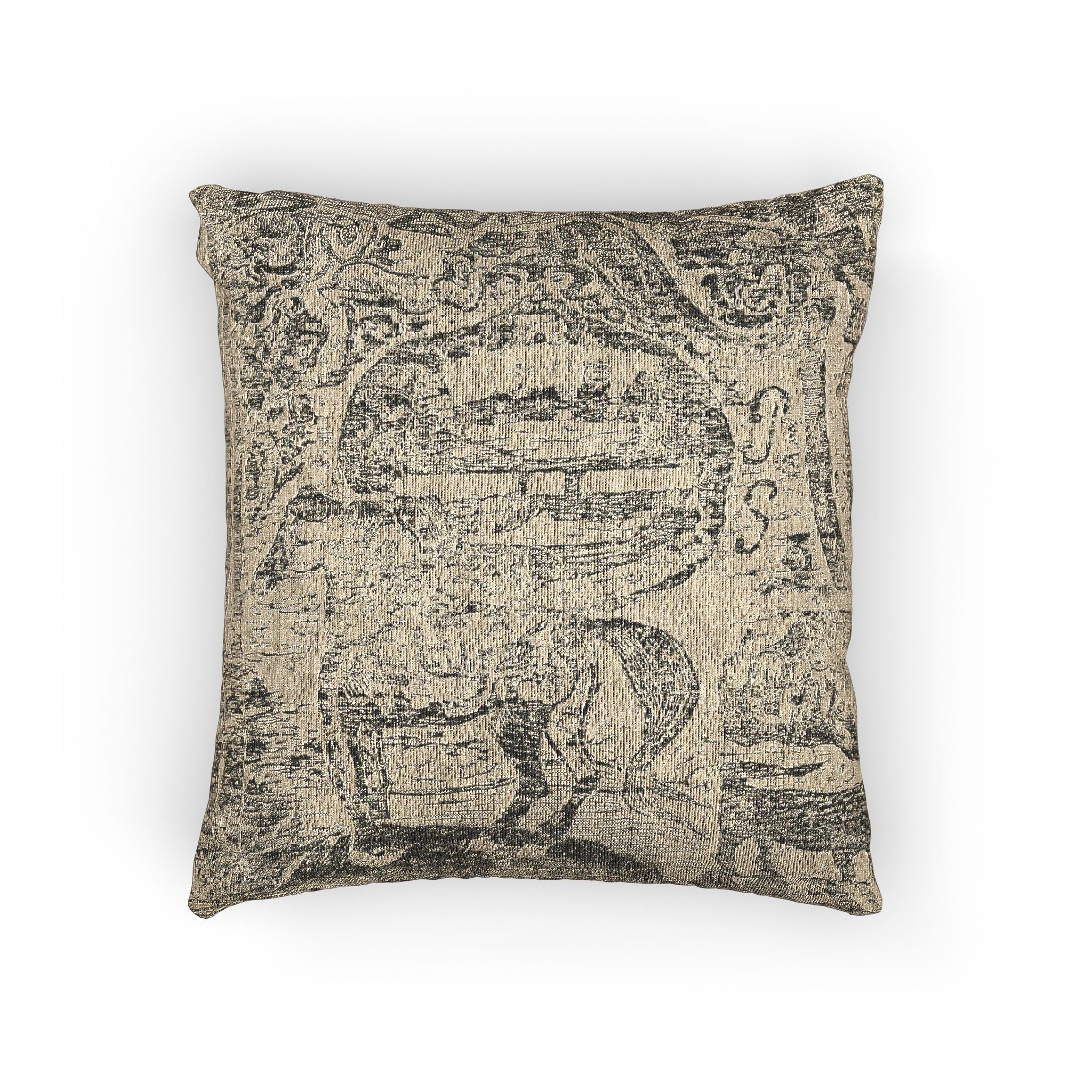 Paul Gauguin - Horse, with Other Animals and Ornaments | Woven Pillow