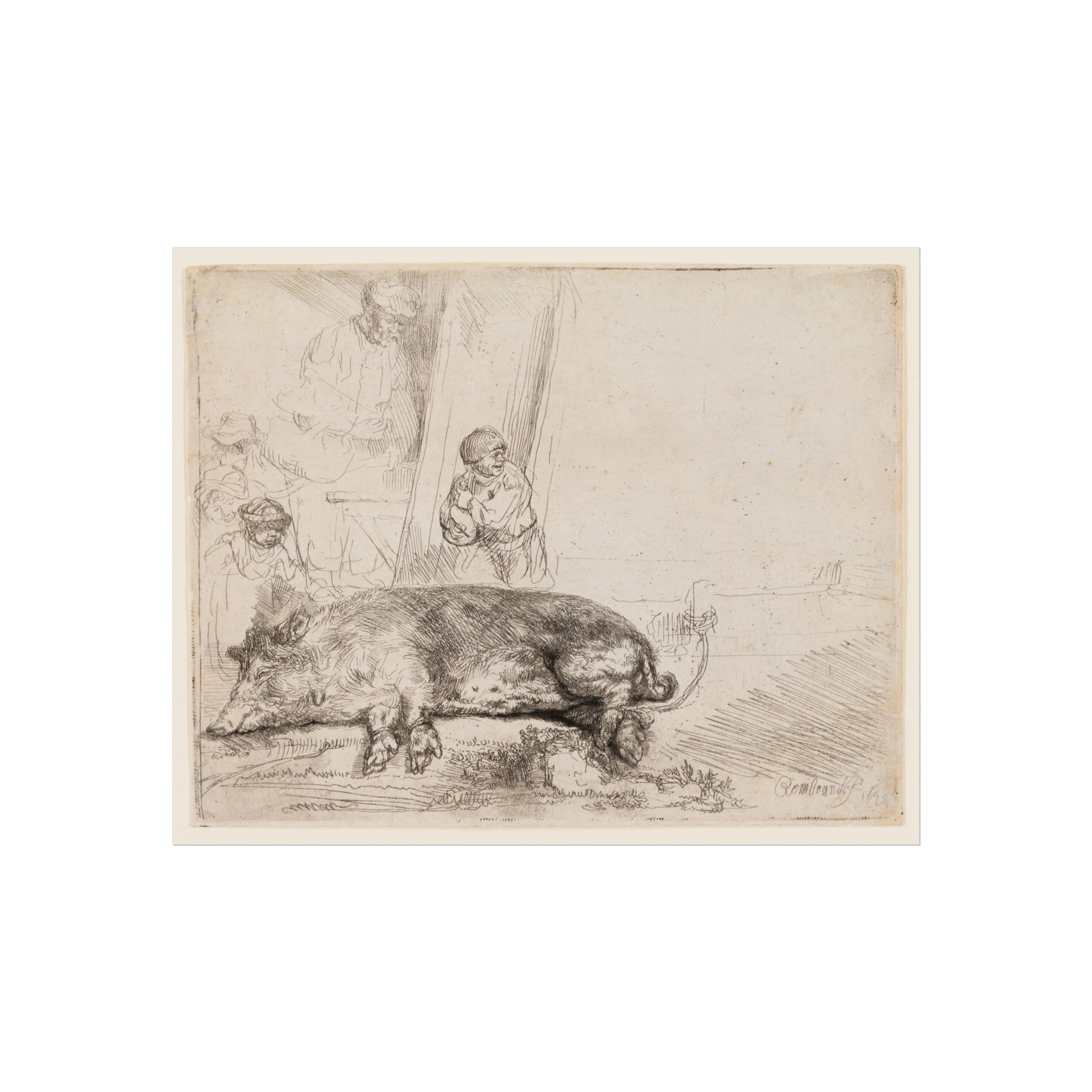 Rembrandt van Rijn - The Hog | Fine Art Poster