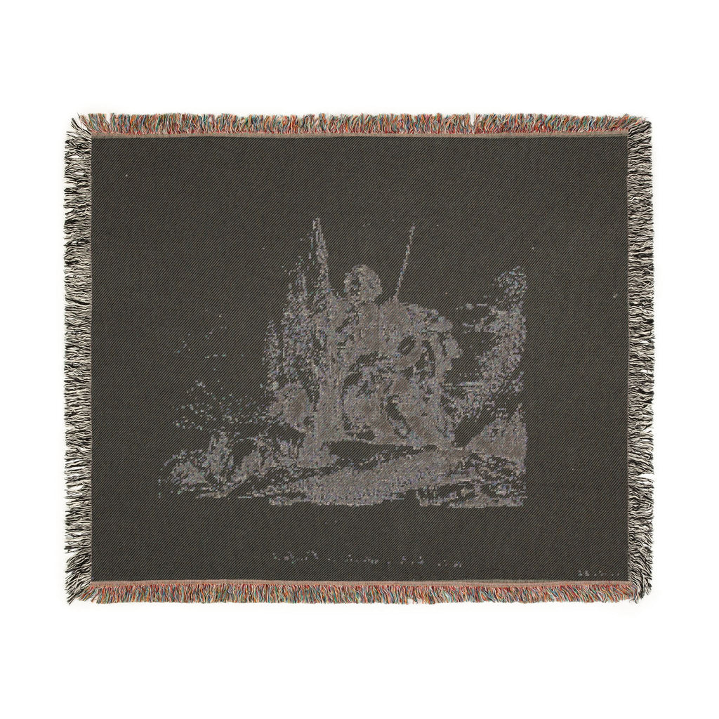 Giovanni Battista Tiepolo - Three Soldiers and a Boy, from Capricci | Woven Tapestry Blanket