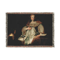 Judith at the Banquet of Holofernes (previously known as Artemisia), by Rembrandt, from Prado in Google Earth | Woven Tapestry Blanket