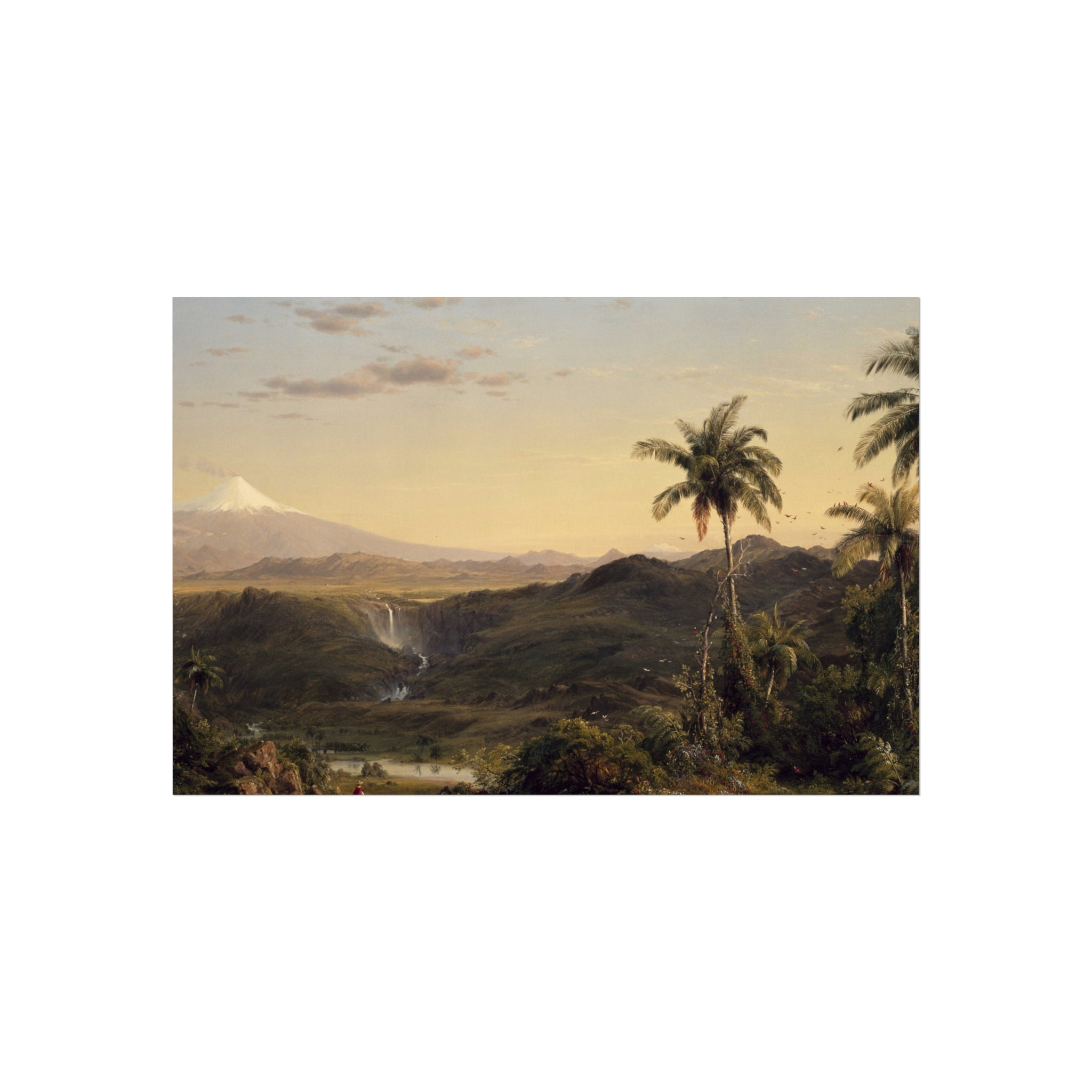 Frederic Edwin Church - View of Cotopaxi | Fine Art Poster