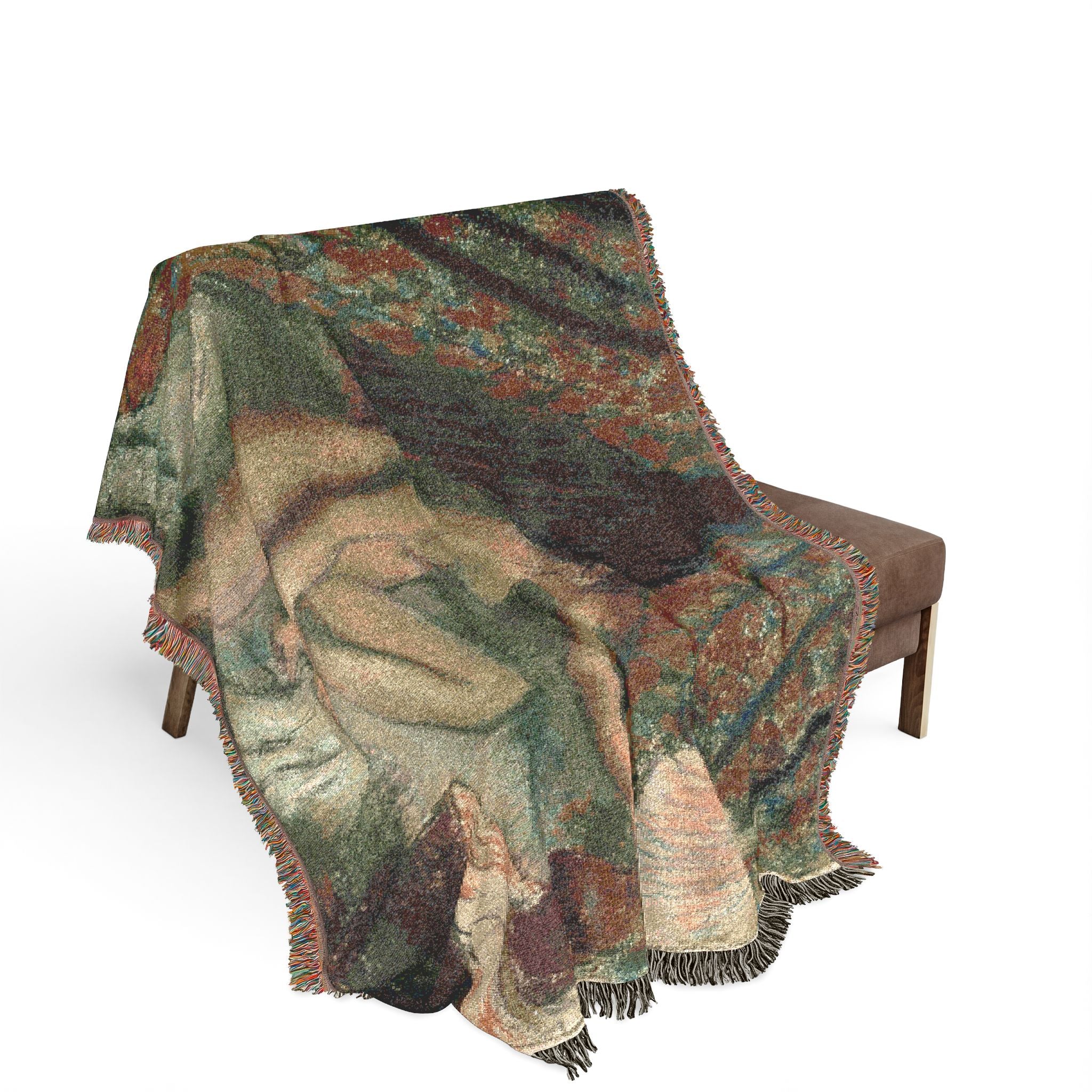 Retiring Edgar Degas Tapestry Blanket