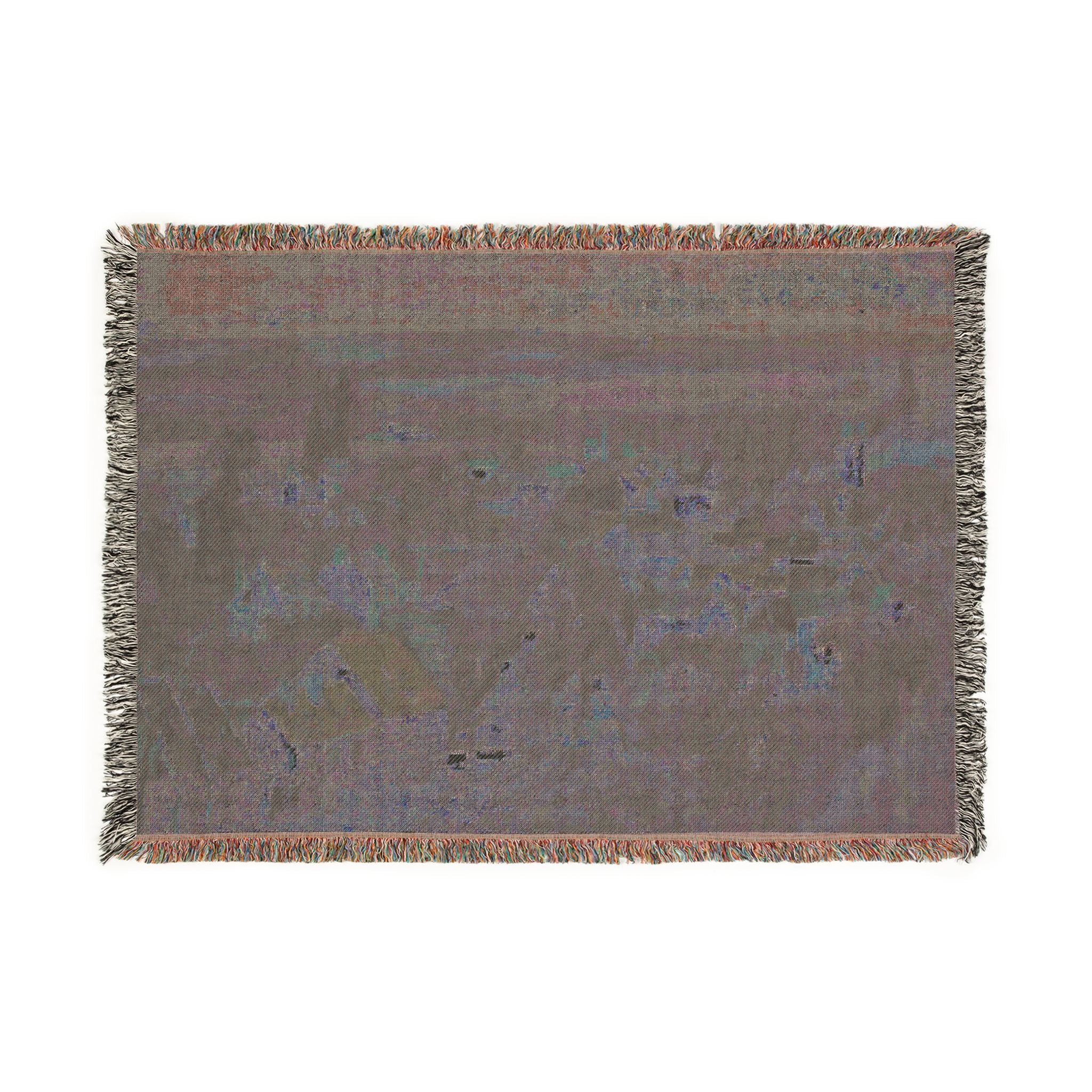 Paul Cezanne - Auvers, Panoramic View | Woven Tapestry Blanket