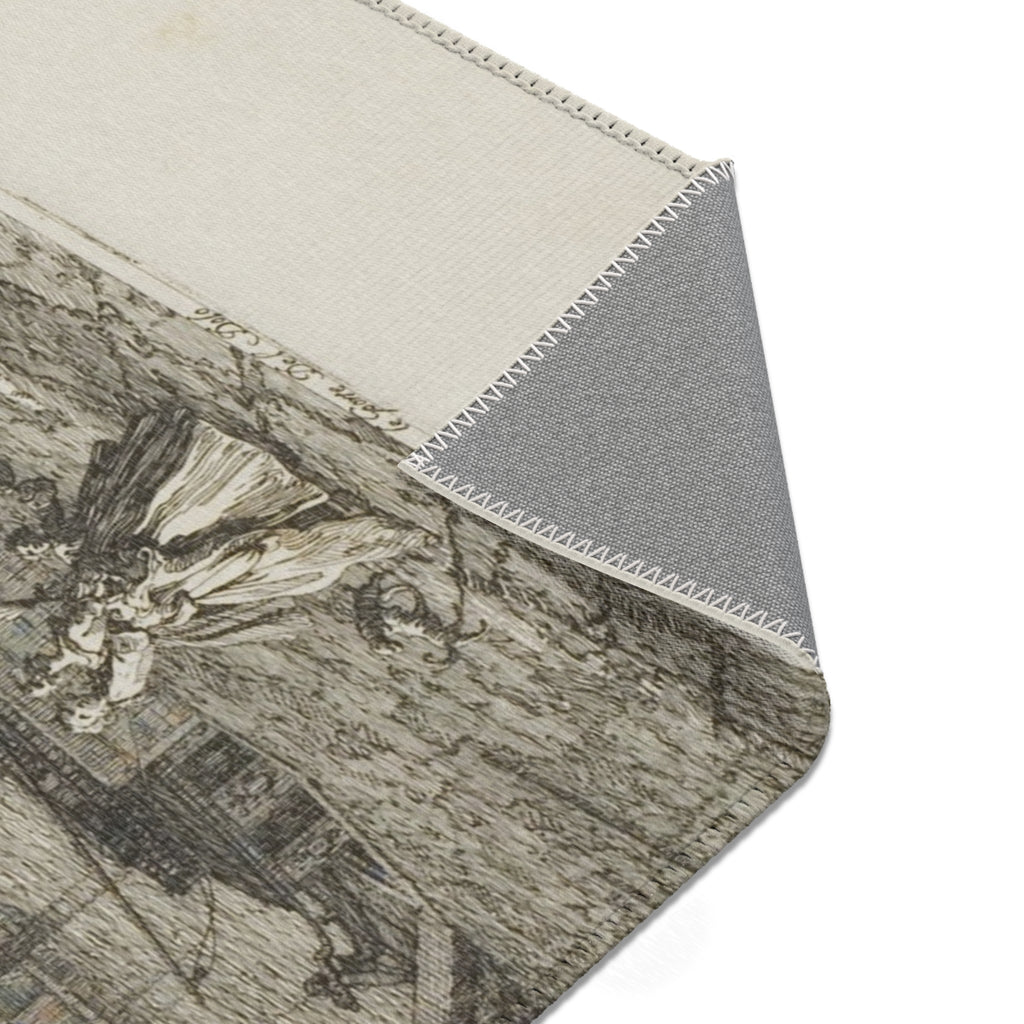 Canaletto - Le Porte Del Dolo, from Vedute | Area Rug