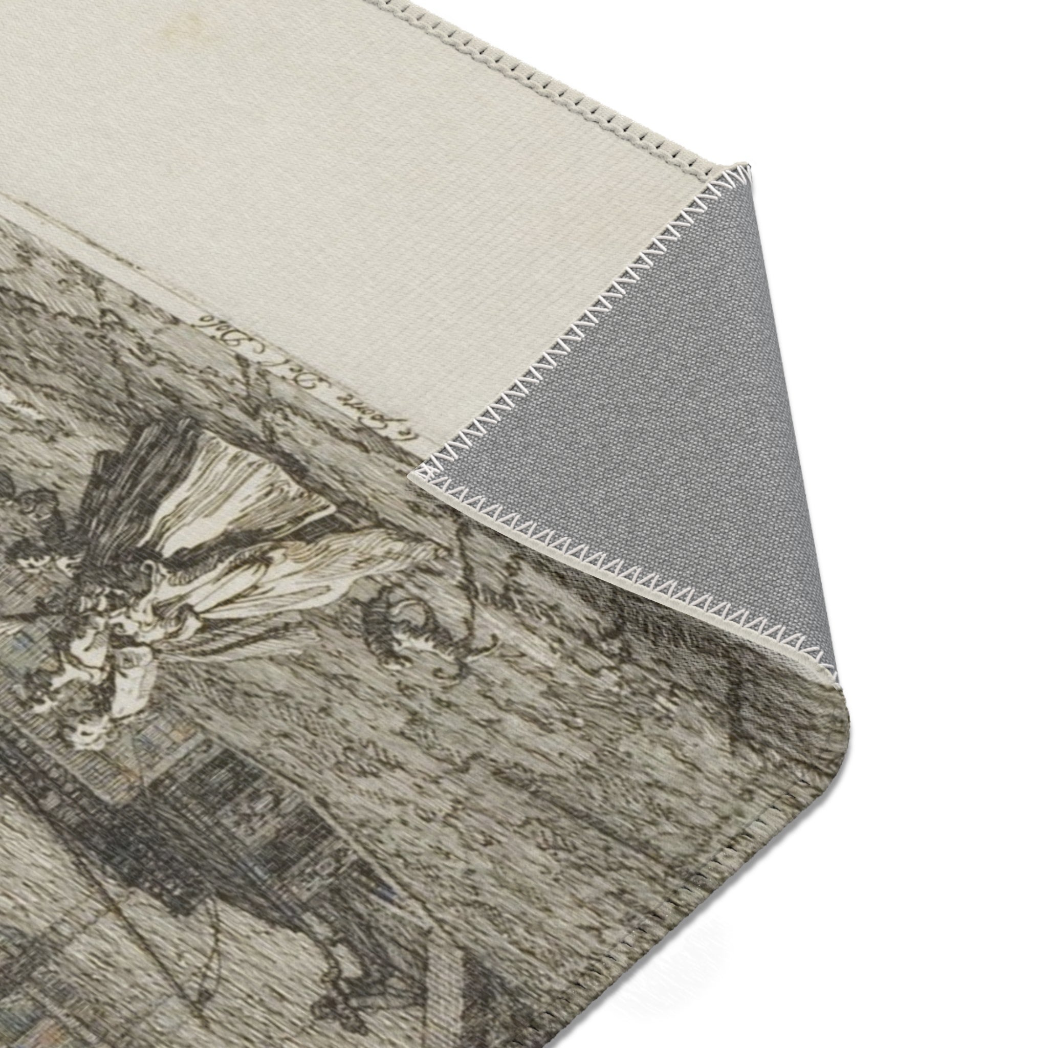 Canaletto - Le Porte Del Dolo, from Vedute | Area Rug