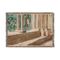 John Singer Sargent - Tarragona Terrace and Garden | Woven Tapestry Blanket