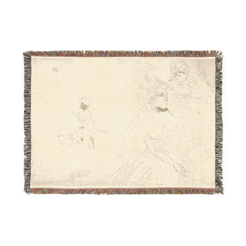 Henri de Toulouse-Lautrec - Cover for L'exemple de Ninon de Lenclos amoureuse | Woven Tapestry Blanket