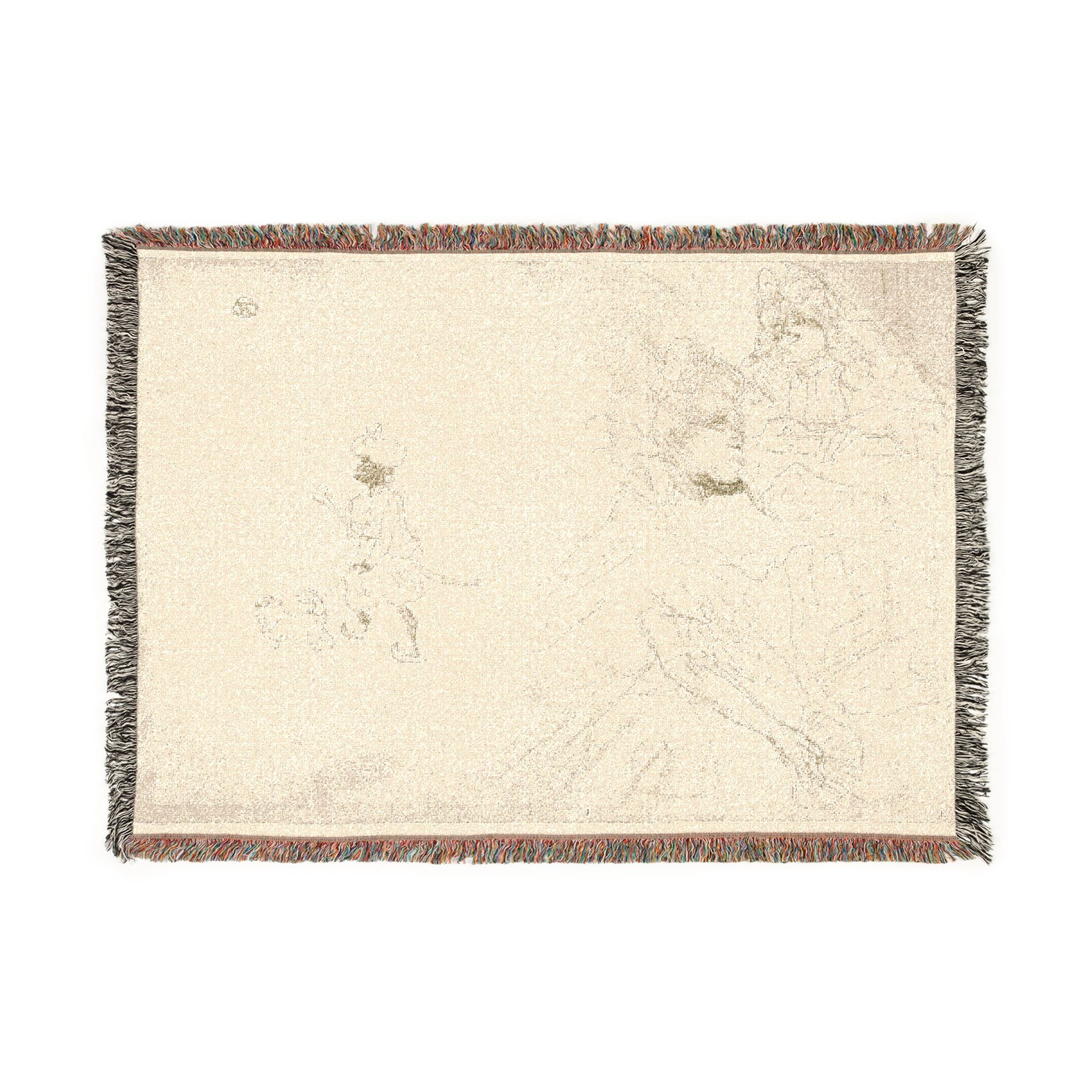 Henri de Toulouse-Lautrec - Cover for L'exemple de Ninon de Lenclos amoureuse | Woven Tapestry Blanket