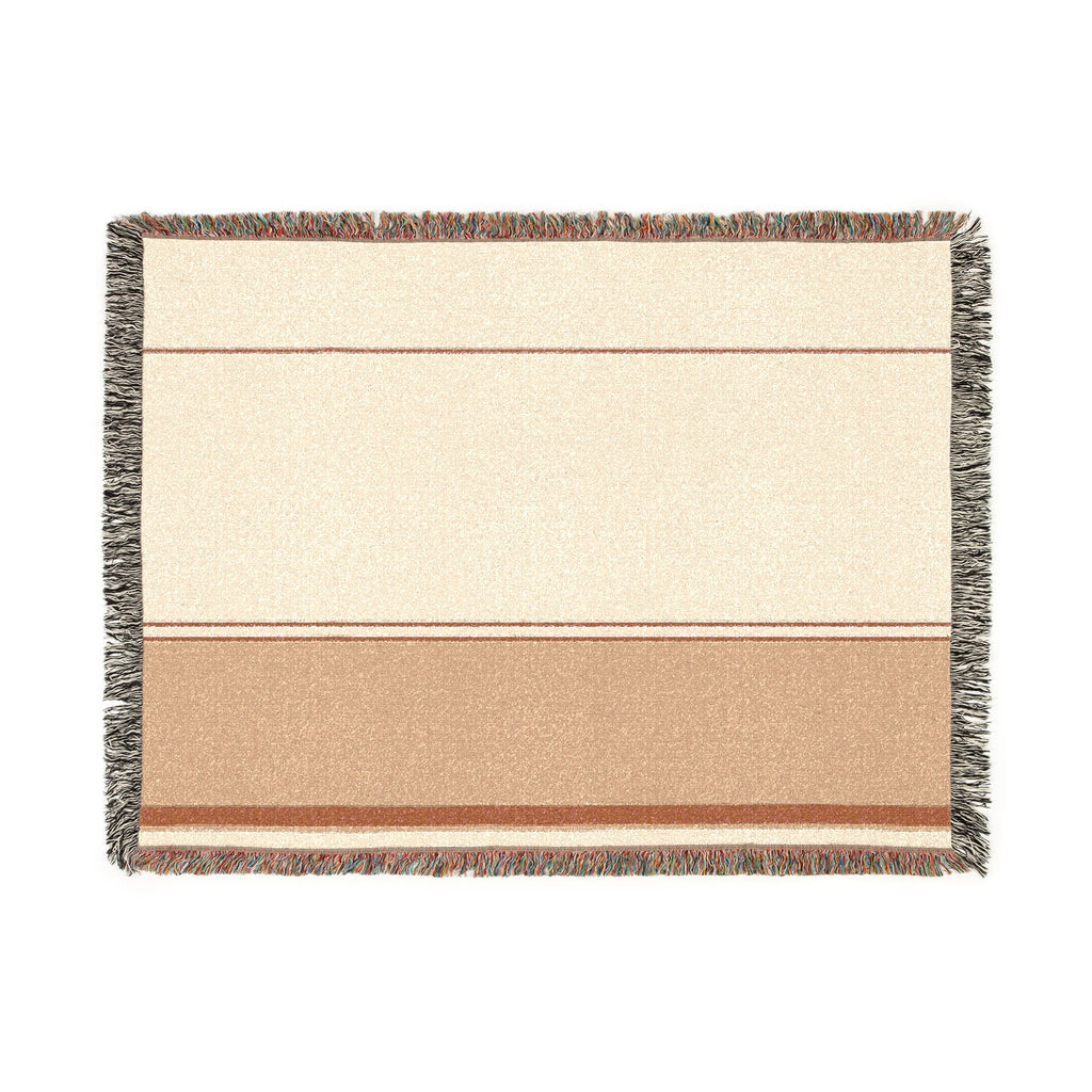 Ember Throw — Warm White · Honey · Clay