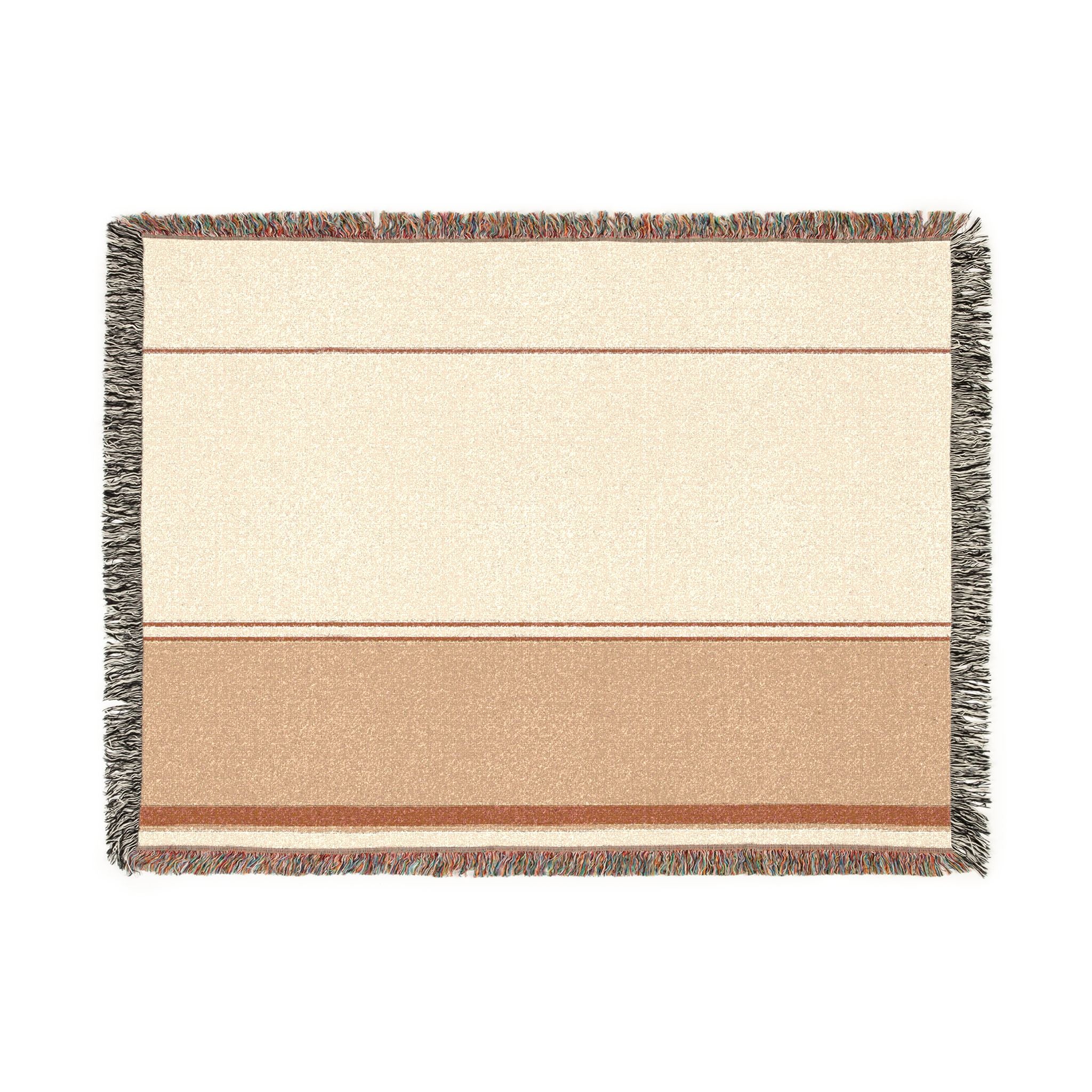 Ember Throw — Warm White · Honey · Clay
