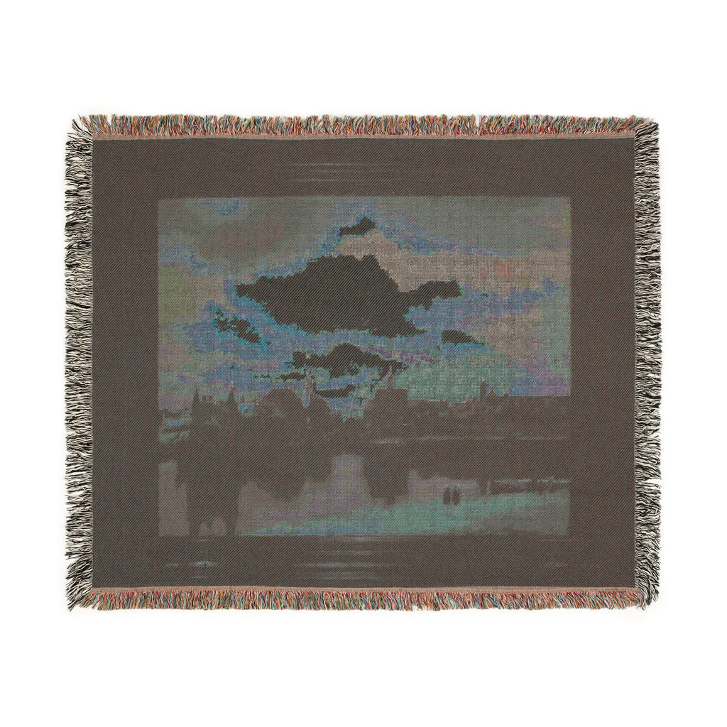 Johannes vermeer, veduta di delft, 1660-61 ca. 01 | Woven Tapestry Blanket
