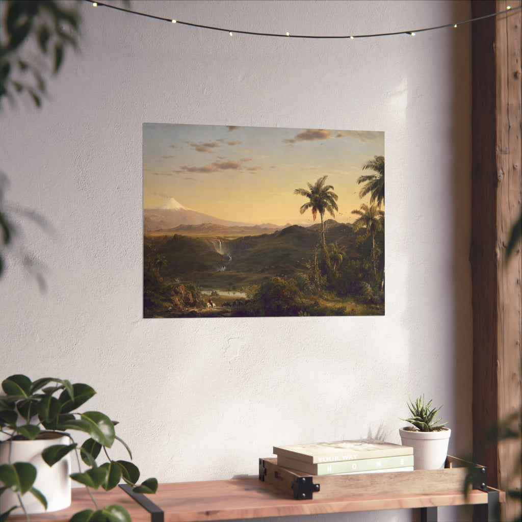 Frederic Edwin Church - View of Cotopaxi | Fine Art Poster