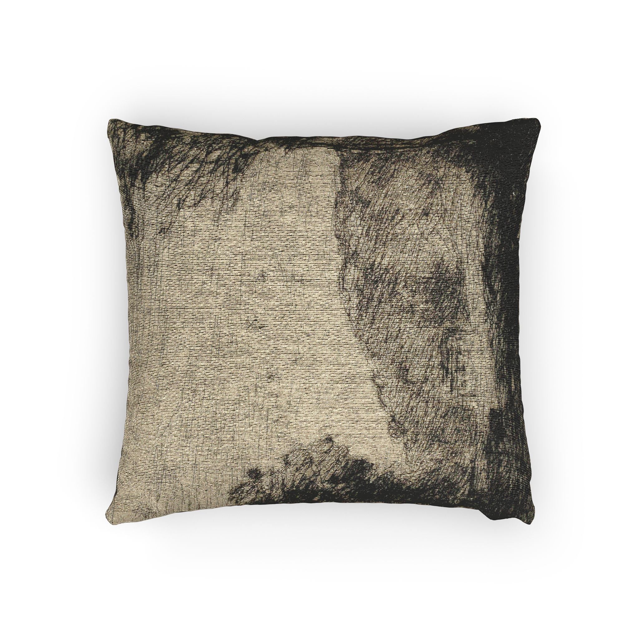 Jean Baptiste Camille Corot - Wooded Countryside | Woven Pillow