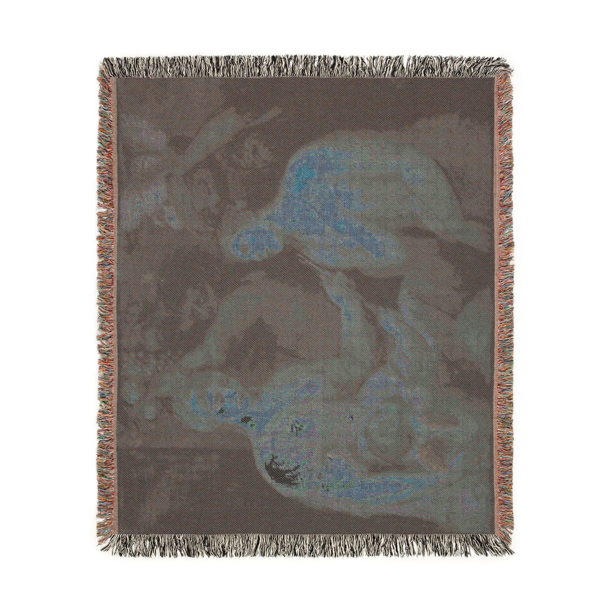 Imitator of Titian - Allegory of Venus and Cupid | Woven Tapestry Blanket