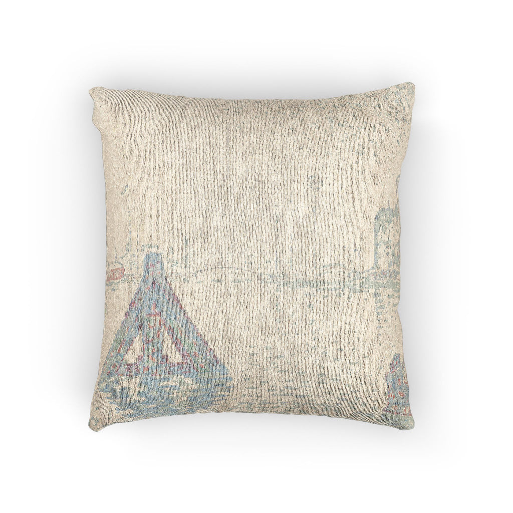 Paul Signac - In Holland—The Buoy | Woven Pillow