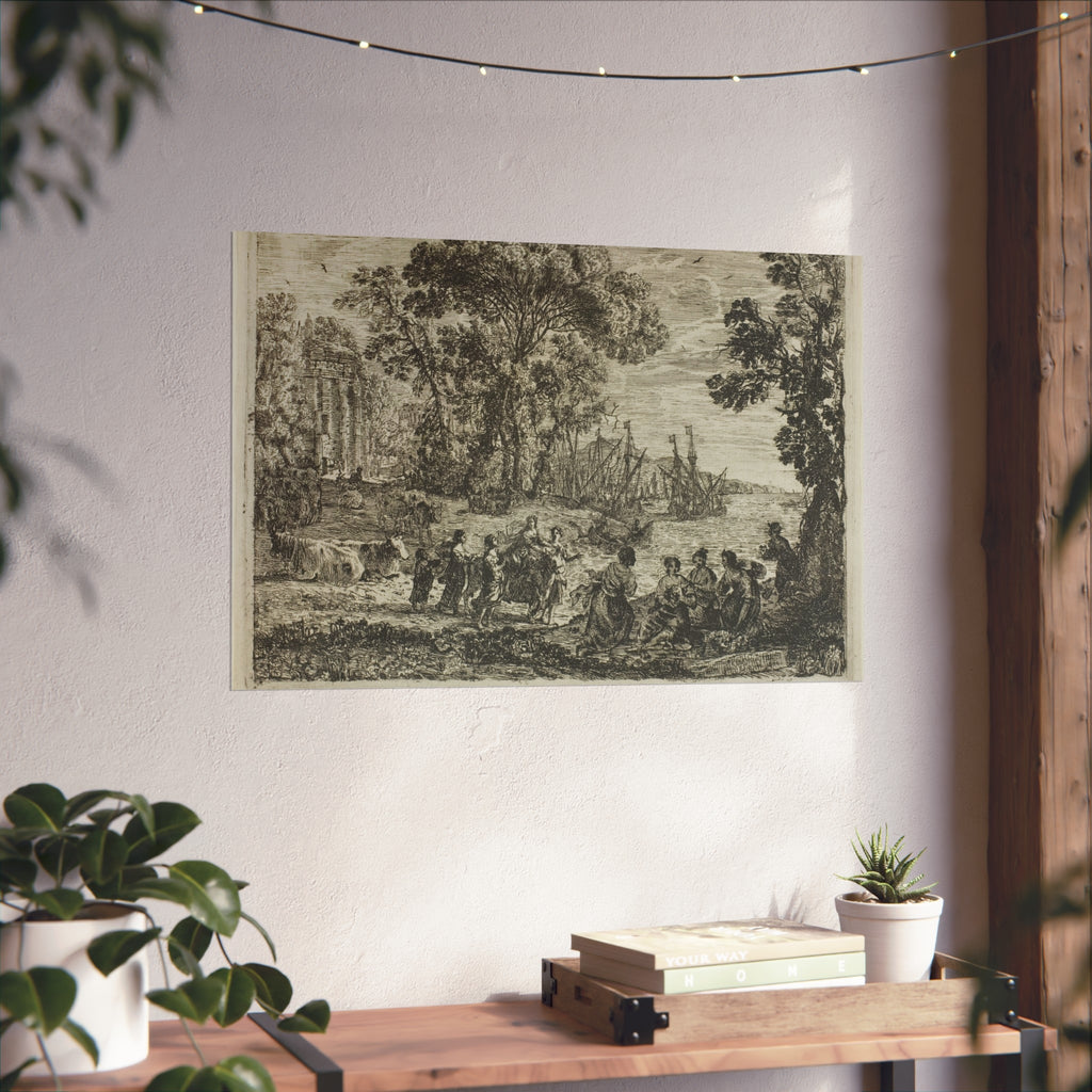Claude Lorrain - The Rape of Europa | Fine Art Poster