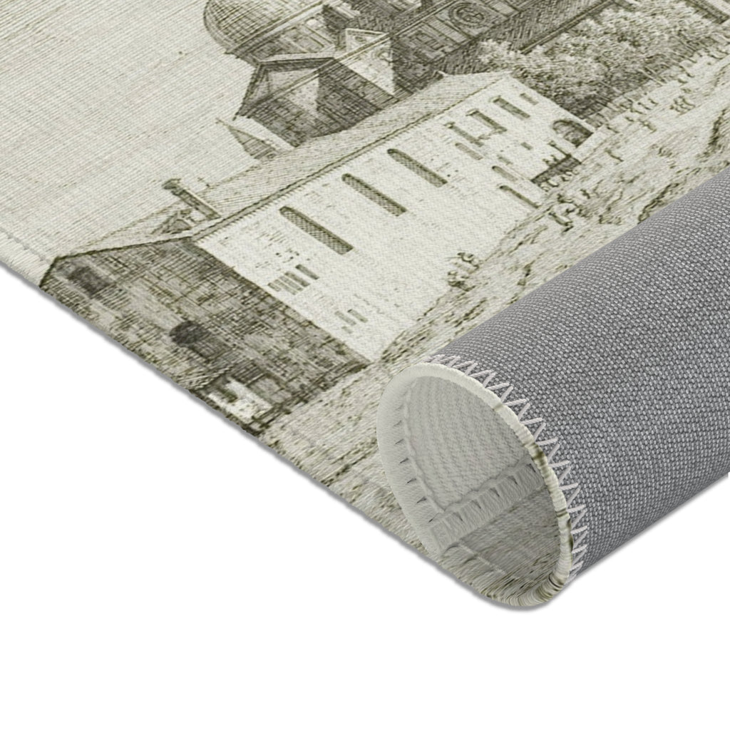 Canaletto - S. Giustina in prà della Vale, from Vedute | Area Rug