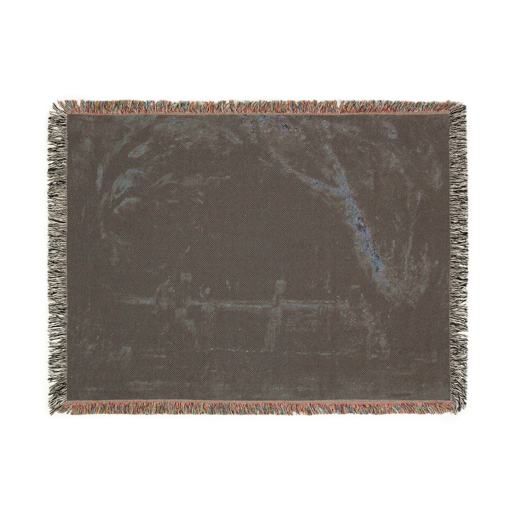 John Constable - Landscape (The Lock) | Woven Tapestry Blanket