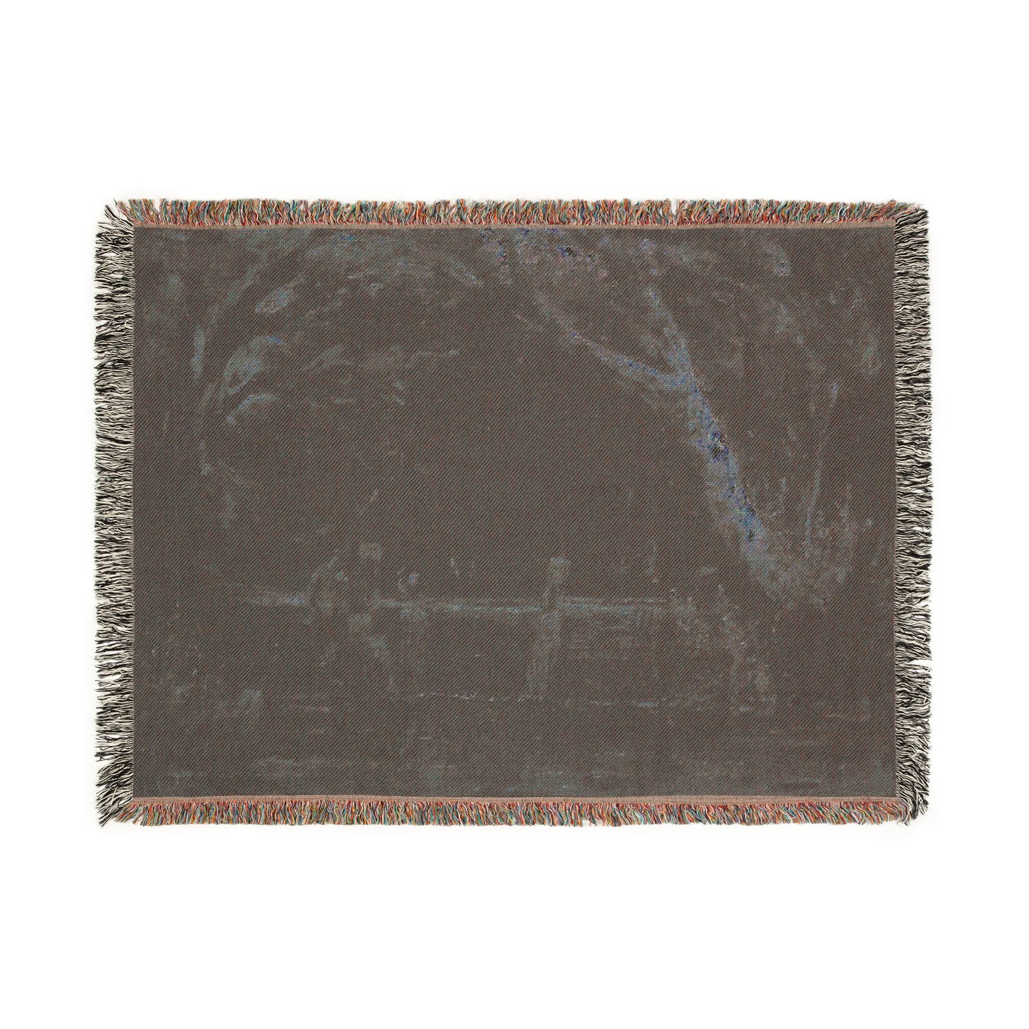 John Constable - Landscape (The Lock) | Woven Tapestry Blanket