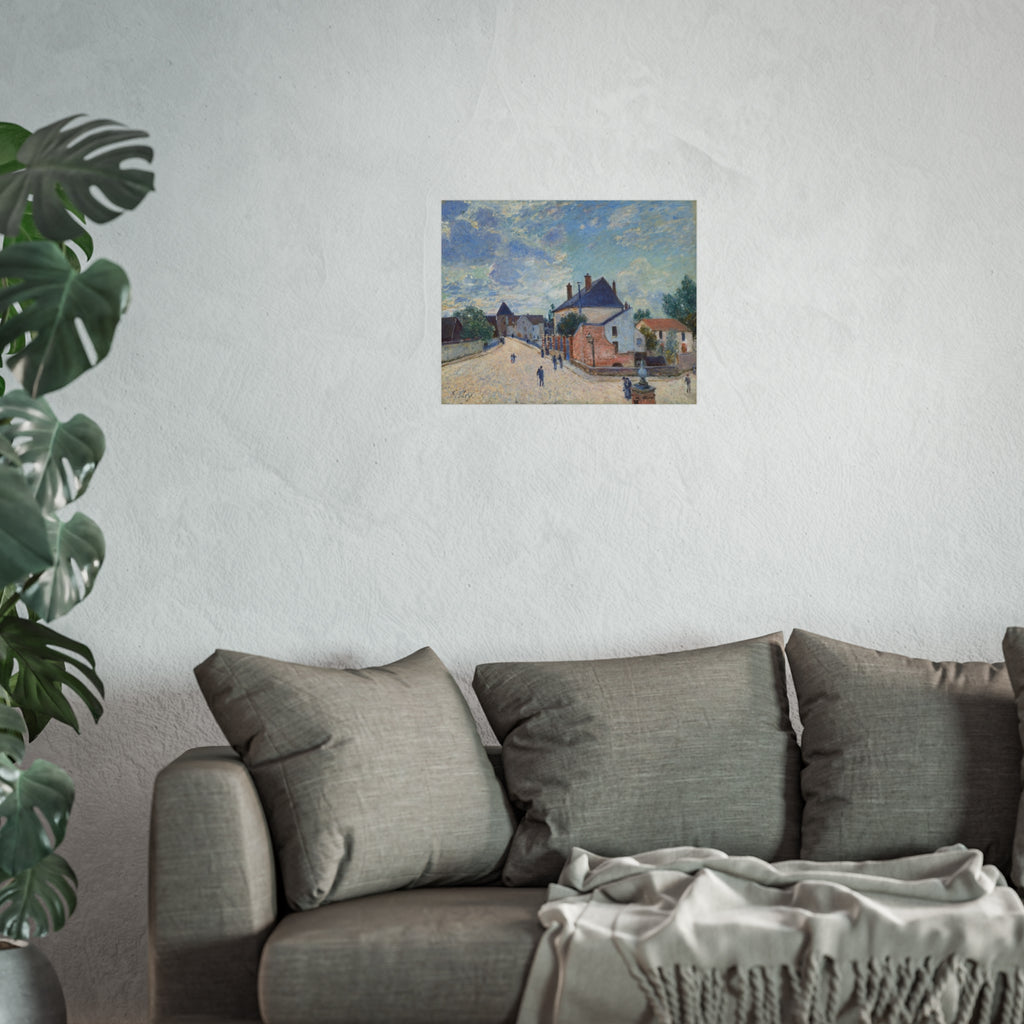 Alfred Sisley - Street in Moret | Fine Art Poster