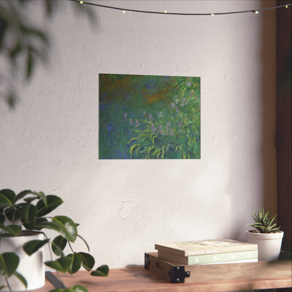 Claude Monet - Irises | Fine Art Poster