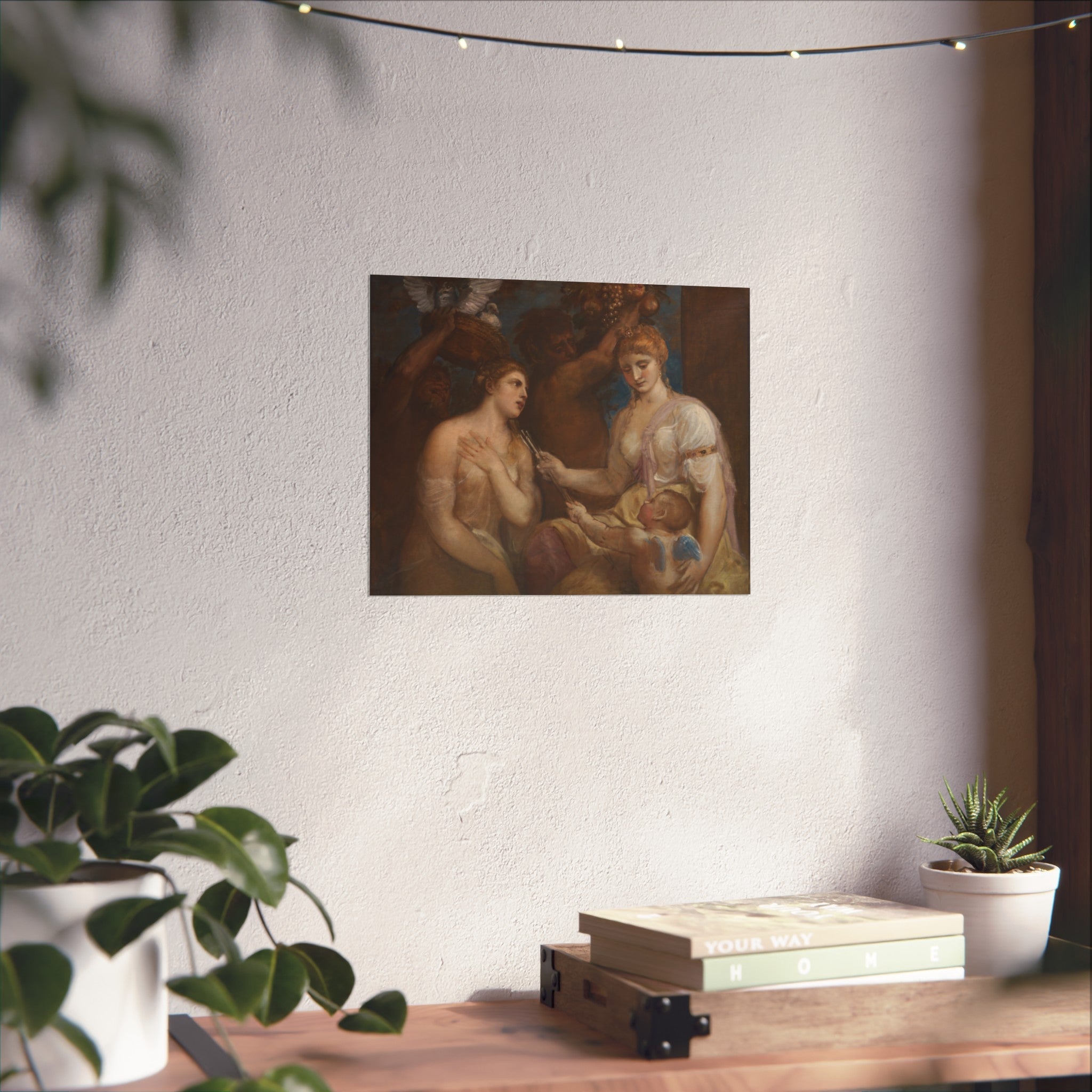 Imitator of Titian - Allegory of Venus and Cupid | Fine Art Poster