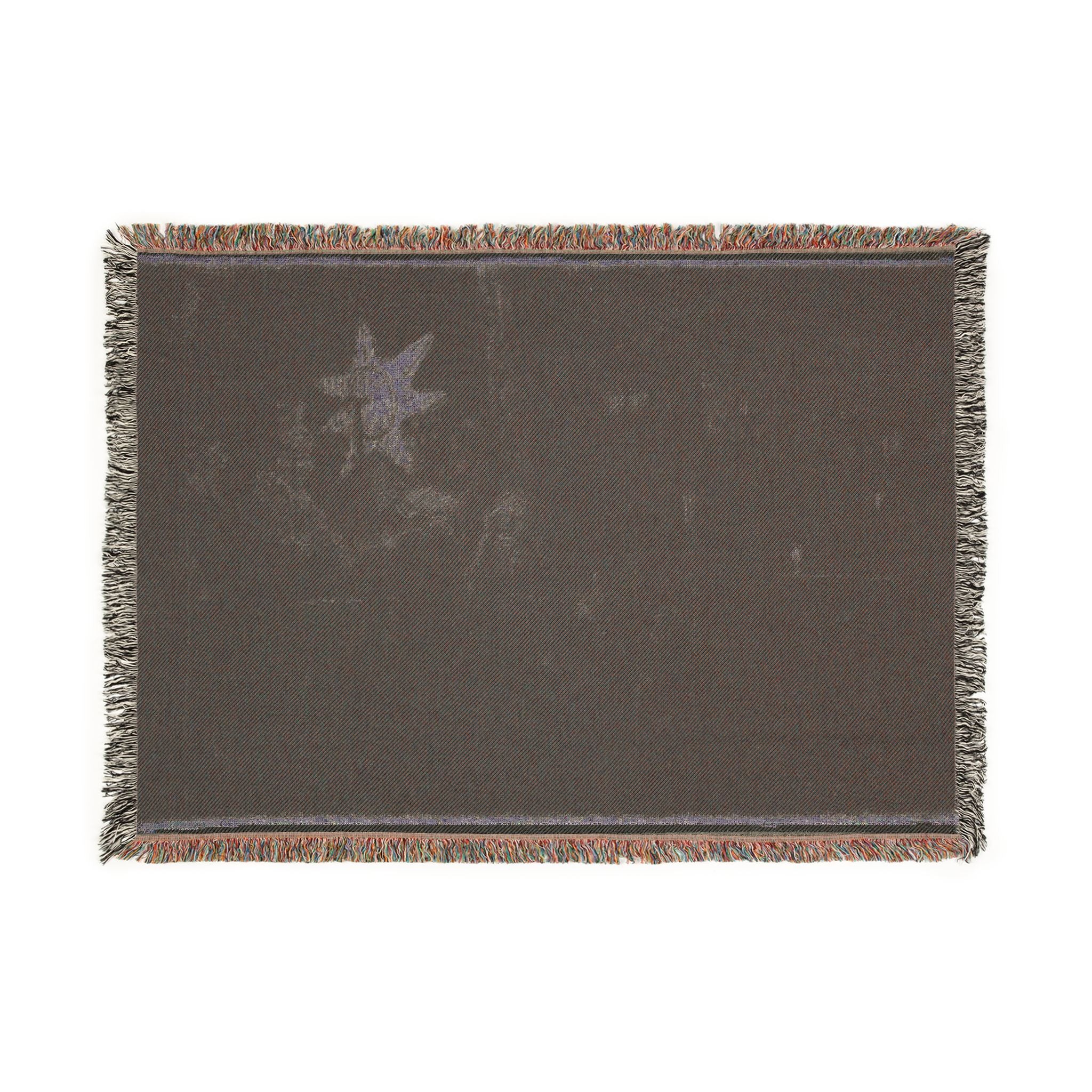Rembrandt van Rijn - The Star of the Kings A Night Piece | Woven Tapestry Blanket