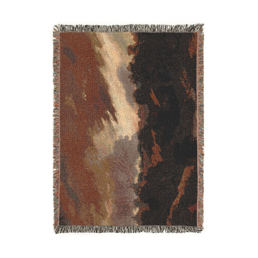 Style of John Constable - Hampstead, Stormy Sky | Woven Tapestry Blanket