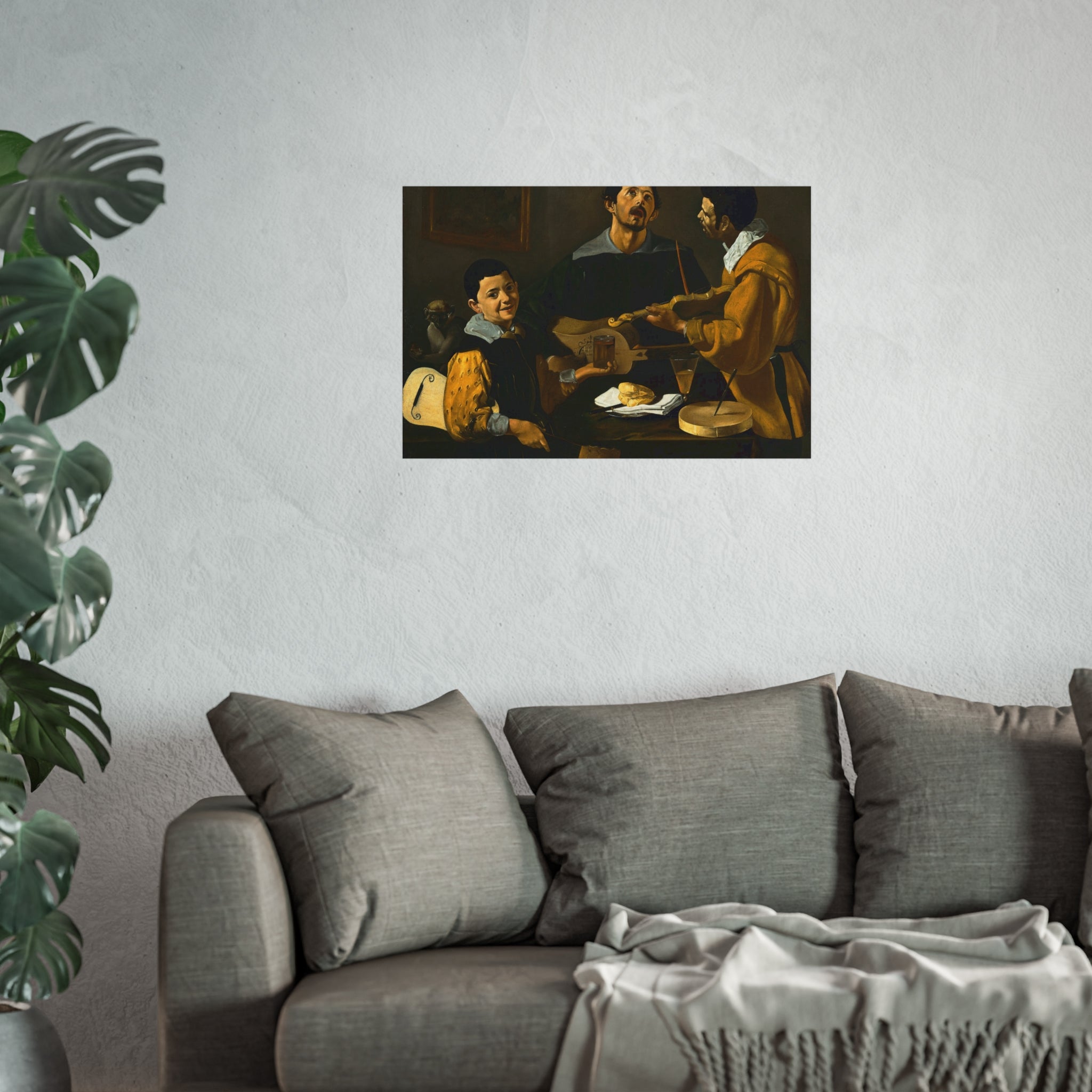 Diego Velázquez - The Three Musicians - Google Art Project | Fine Art Poster