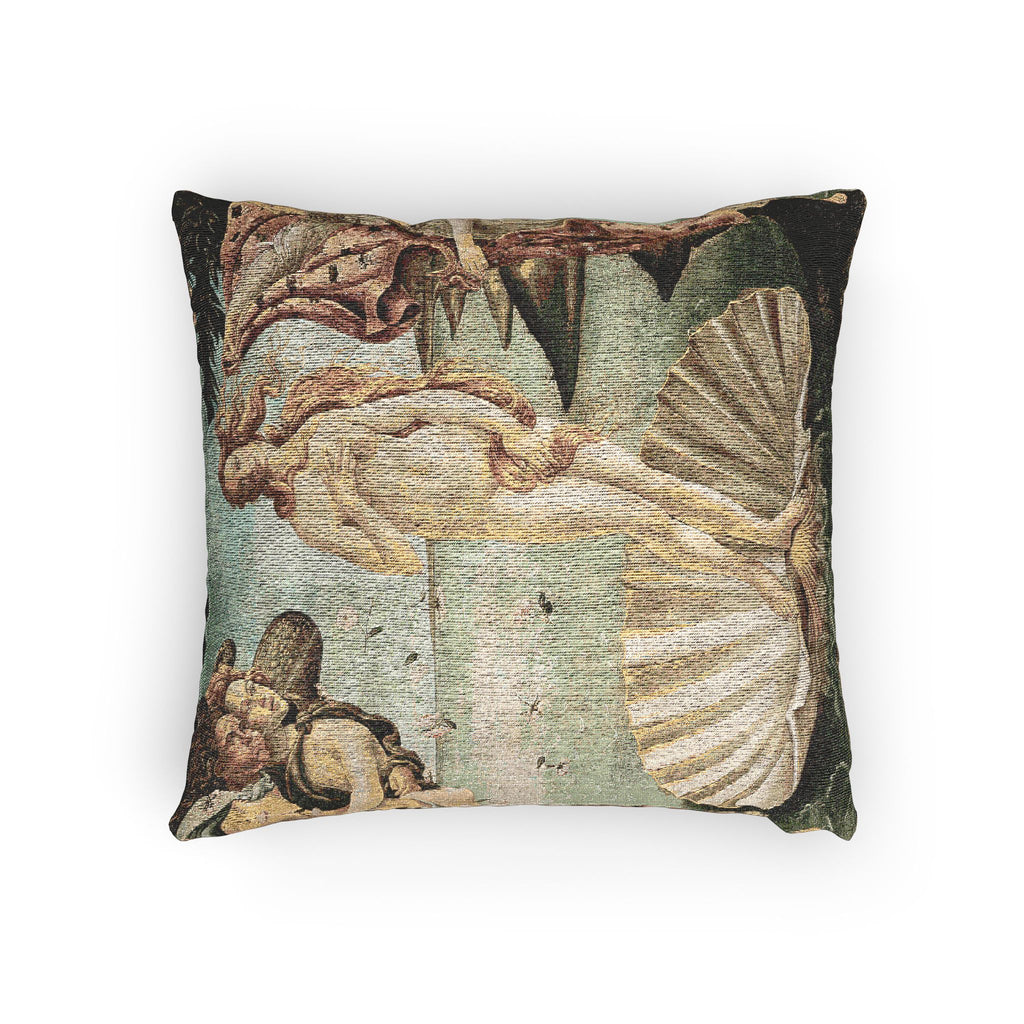 Sandro Botticelli - La nascita di Venere - Google Art Project - edited | Woven Pillow