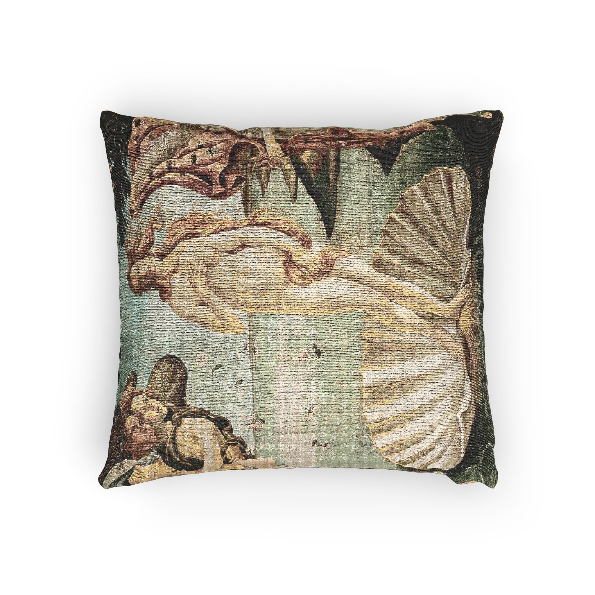 Sandro Botticelli - La nascita di Venere - Google Art Project - edited | Woven Pillow