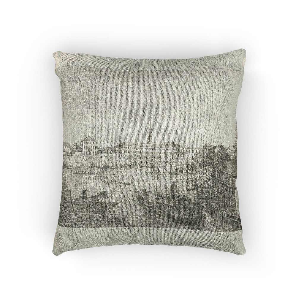 Canaletto - Ale Porto del Dolo | Woven Pillow