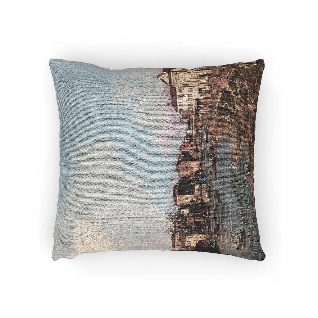 Bemberg Fondation Toulouse - Vue de Dolo - Canaletto ca 1740 - Inv 1011 | Woven Pillow