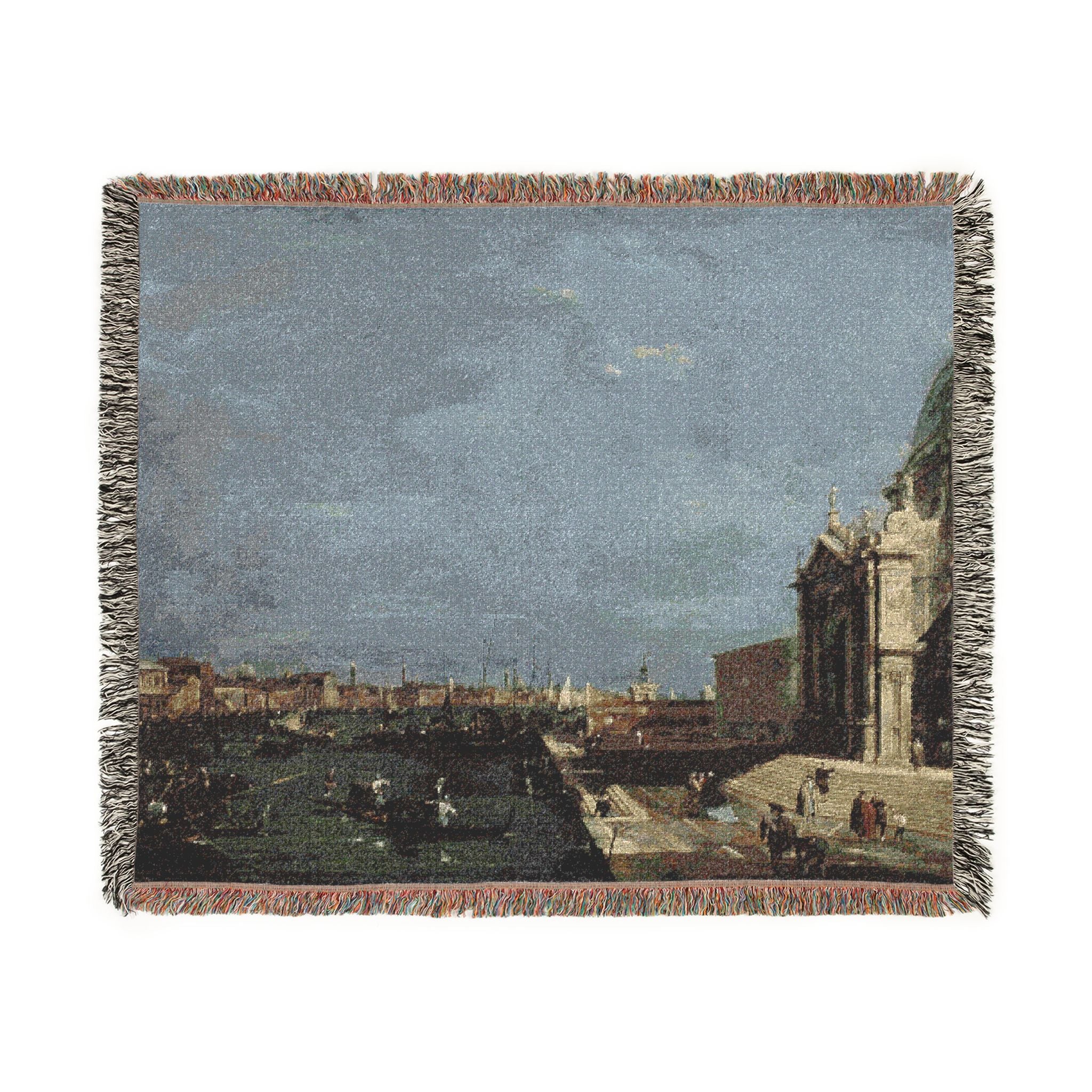 Francesco Guardi - The Grand Canal, Venice | Woven Tapestry Blanket