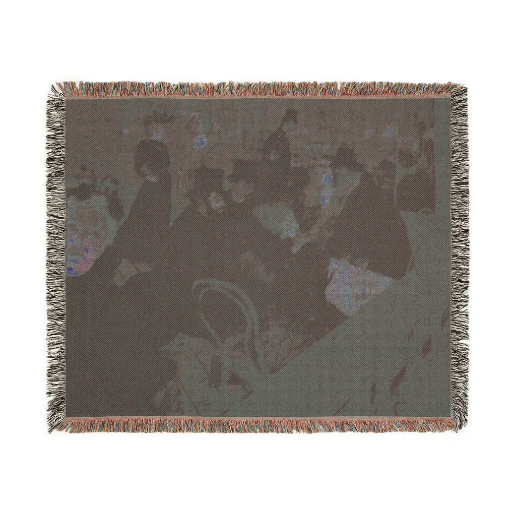 Henri de Toulouse-Lautrec - At the Moulin Rouge | Woven Tapestry Blanket