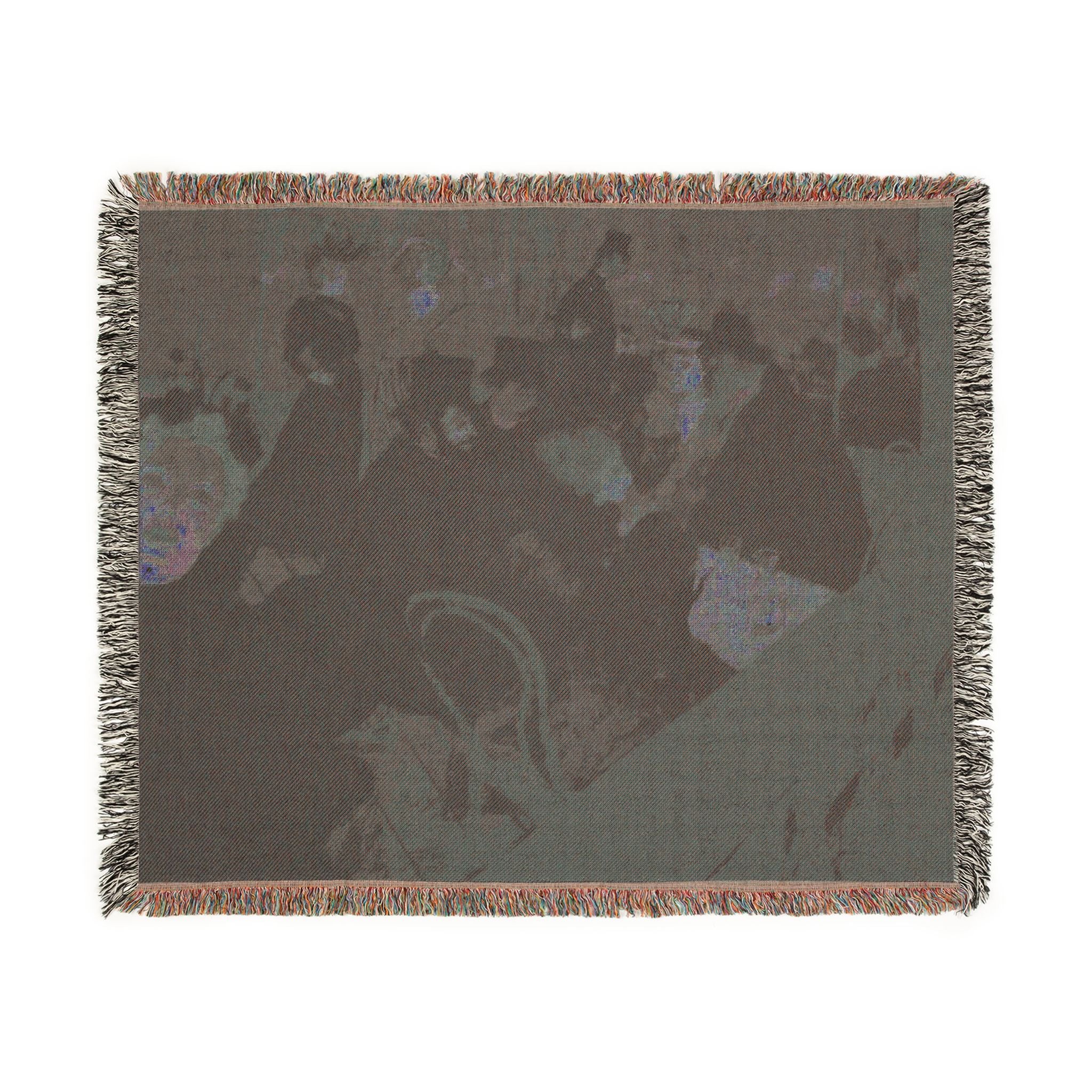 Henri de Toulouse-Lautrec - At the Moulin Rouge | Woven Tapestry Blanket